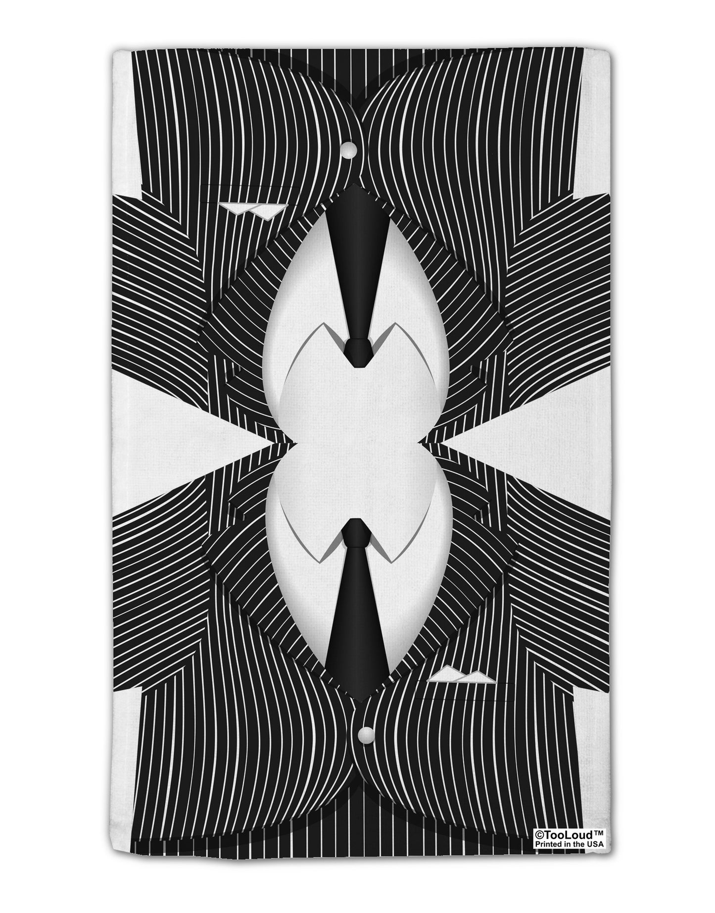 Pinstripe Gangster Jacket Printed Costume 11"x18" Dish Fingertip Towel All Over Print-Fingertip Towel-TooLoud-White-Davson Sales