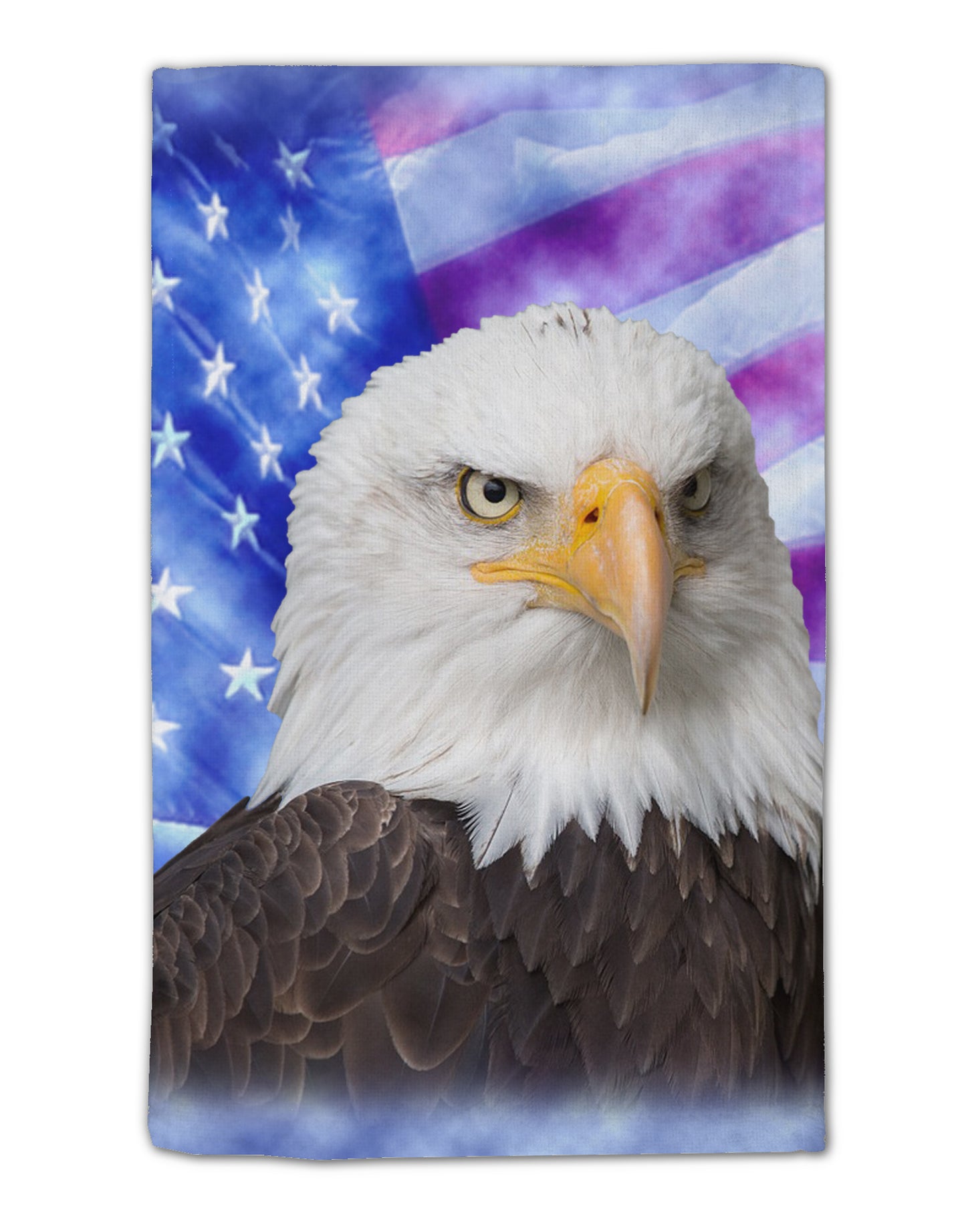 All American Eagle All Over 11"x18" Dish Fingertip Towel All Over Print by TooLoud-Fingertip Towel-TooLoud-White-Davson Sales