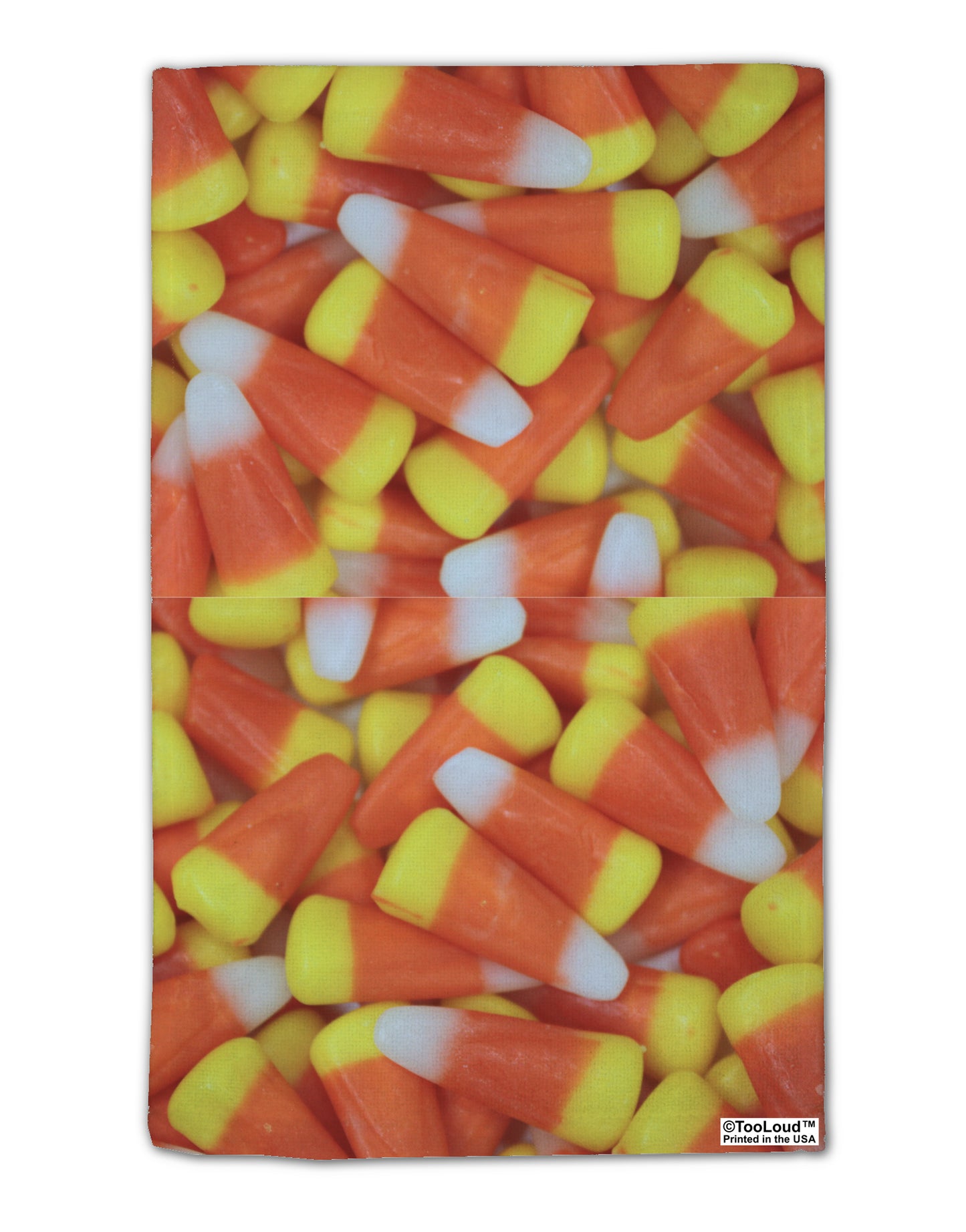Candy Corn 11"x18" Dish Fingertip Towel All Over Print by TooLoud-Fingertip Towel-TooLoud-White-Davson Sales