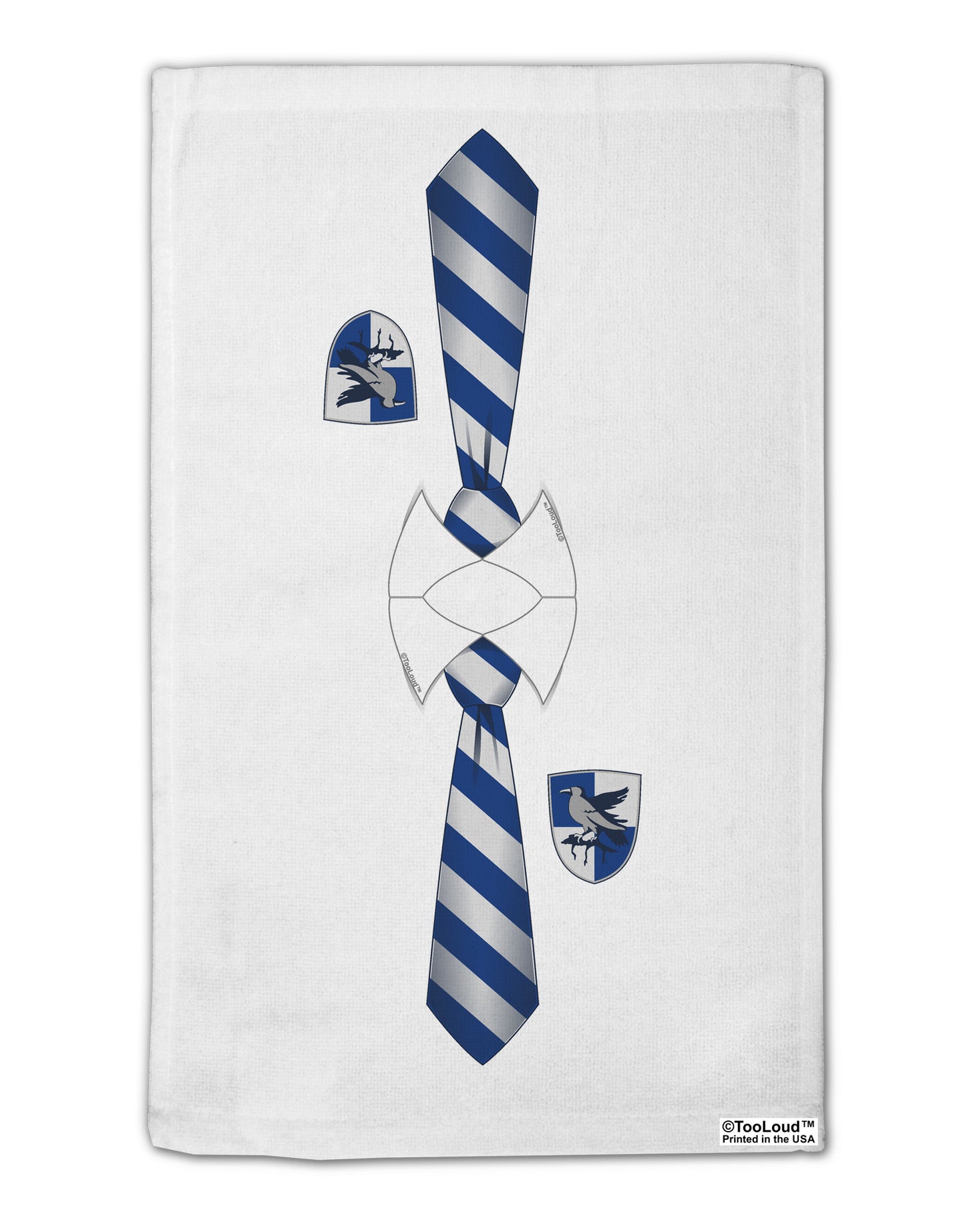 Wizard Uniform Blue and Silver AOP 11"x18" Dish Fingertip Towel All Over Print-Fingertip Towel-TooLoud-White-Davson Sales