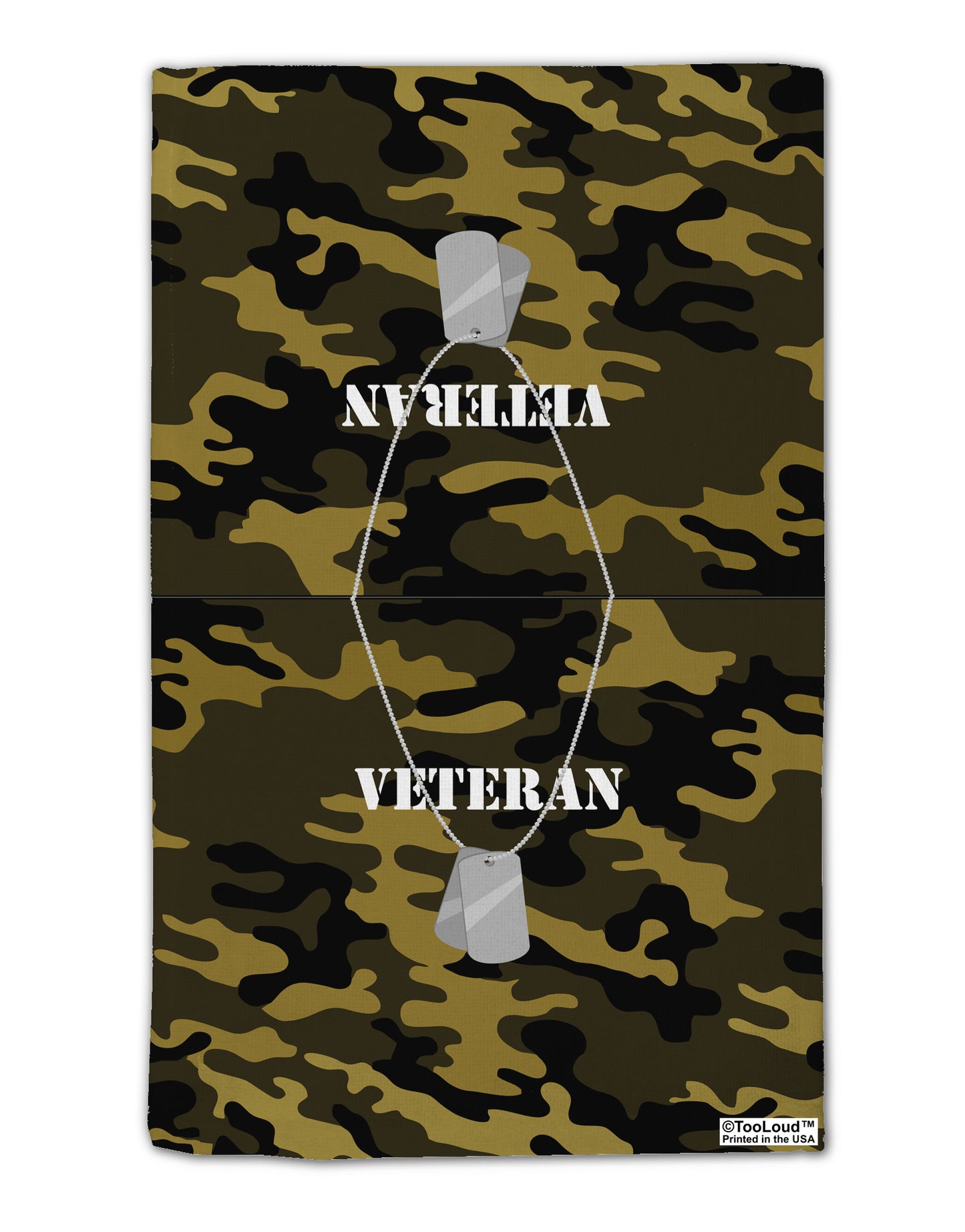 Veteran Dog Tags 11"x18" Dish Fingertip Towel All Over Print-Fingertip Towel-TooLoud-White-Davson Sales