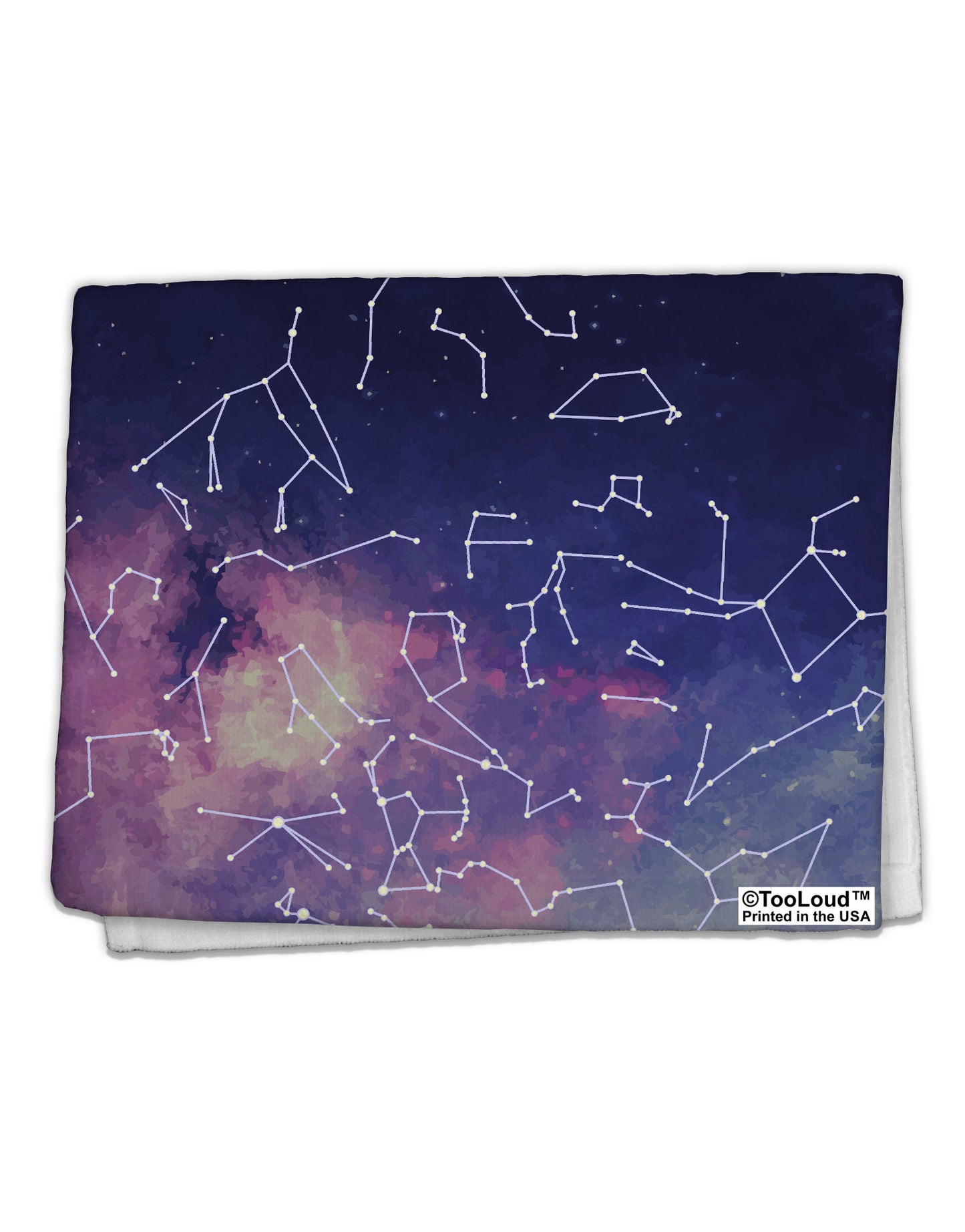 Constellations Color All Over 11"x18" Dish Fingertip Towel All Over Print-Fingertip Towel-TooLoud-White-Davson Sales