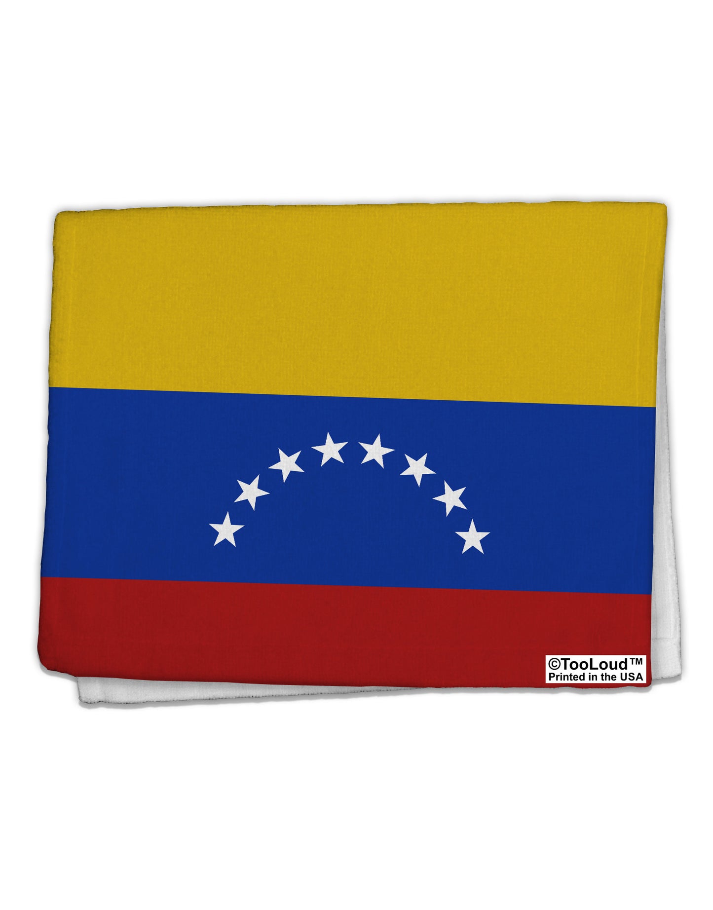 Venezuela Flag AOP 11"x18" Dish Fingertip Towel All Over Print-Fingertip Towel-TooLoud-White-Davson Sales