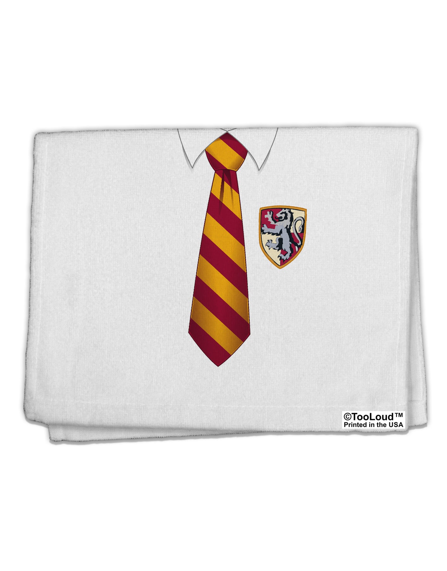 TooLoud Wizard Uniform Red and Yellow 11"x18" Dish Fingertip Towel All Over Print-Fingertip Towel-TooLoud-White-Davson Sales