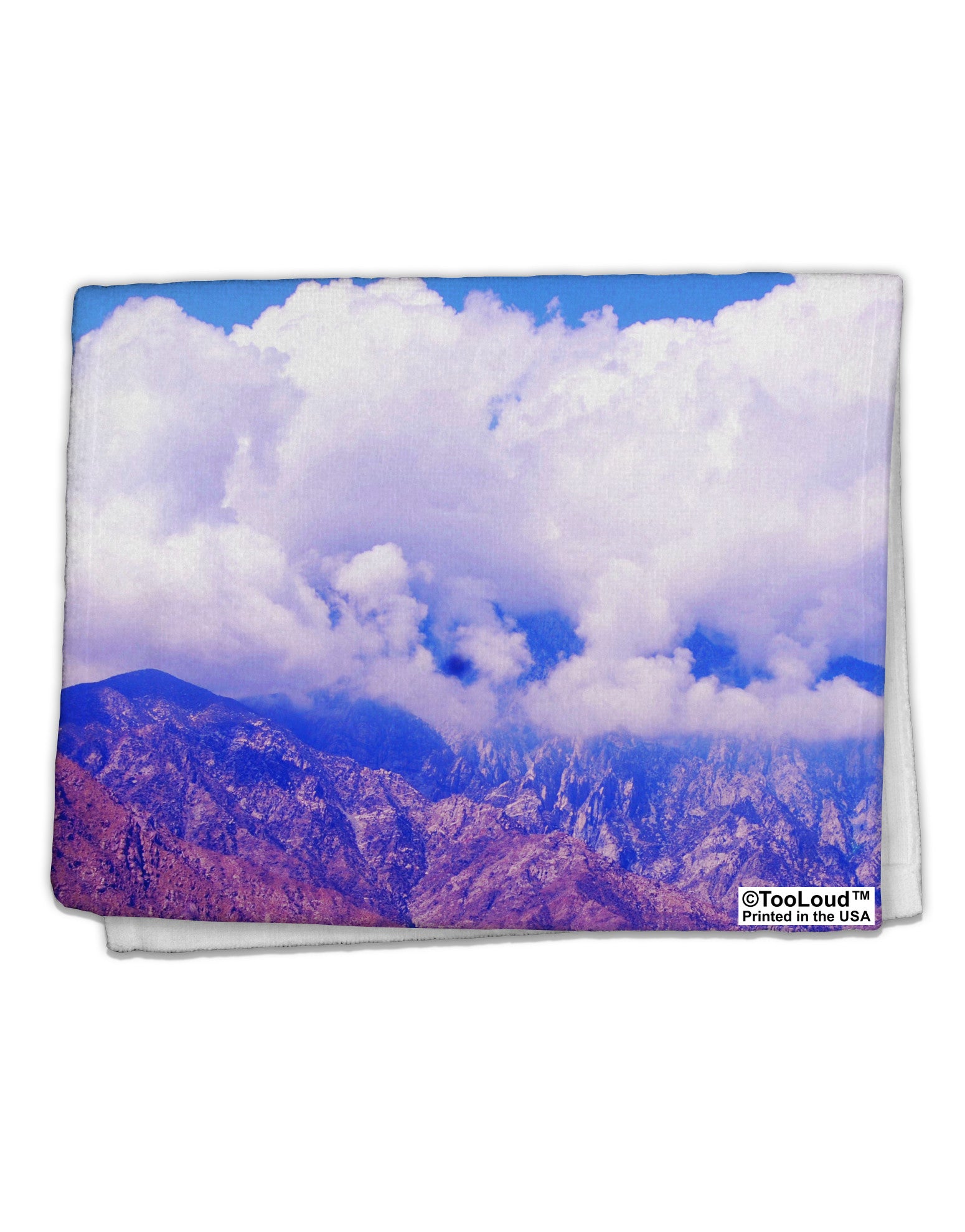 California Mountainscape 11"x18" Dish Fingertip Towel All Over Print-Fingertip Towel-TooLoud-White-Davson Sales