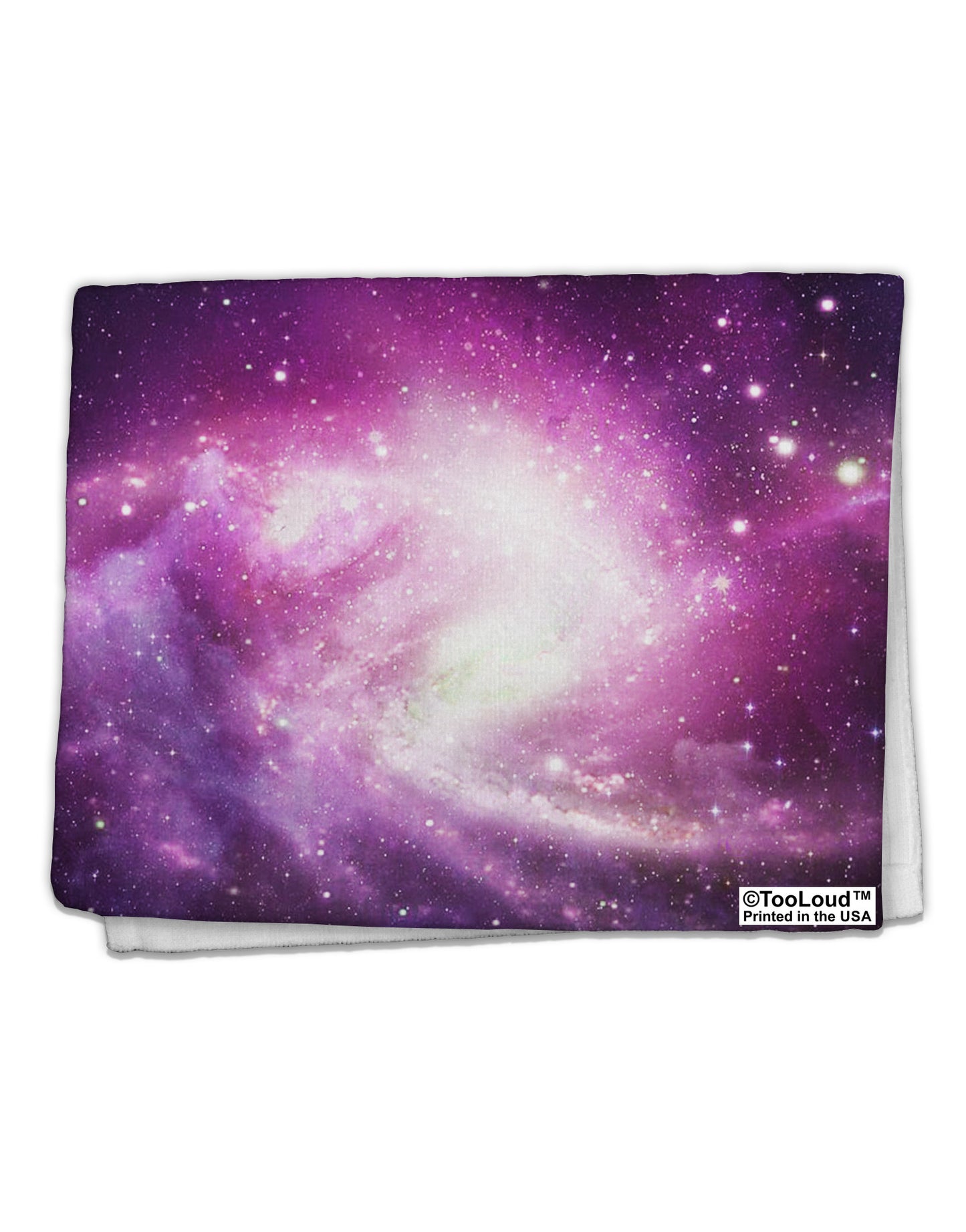 Purple Galaxy AOP 11"x18" Dish Fingertip Towel All Over Print-Fingertip Towel-TooLoud-White-Davson Sales