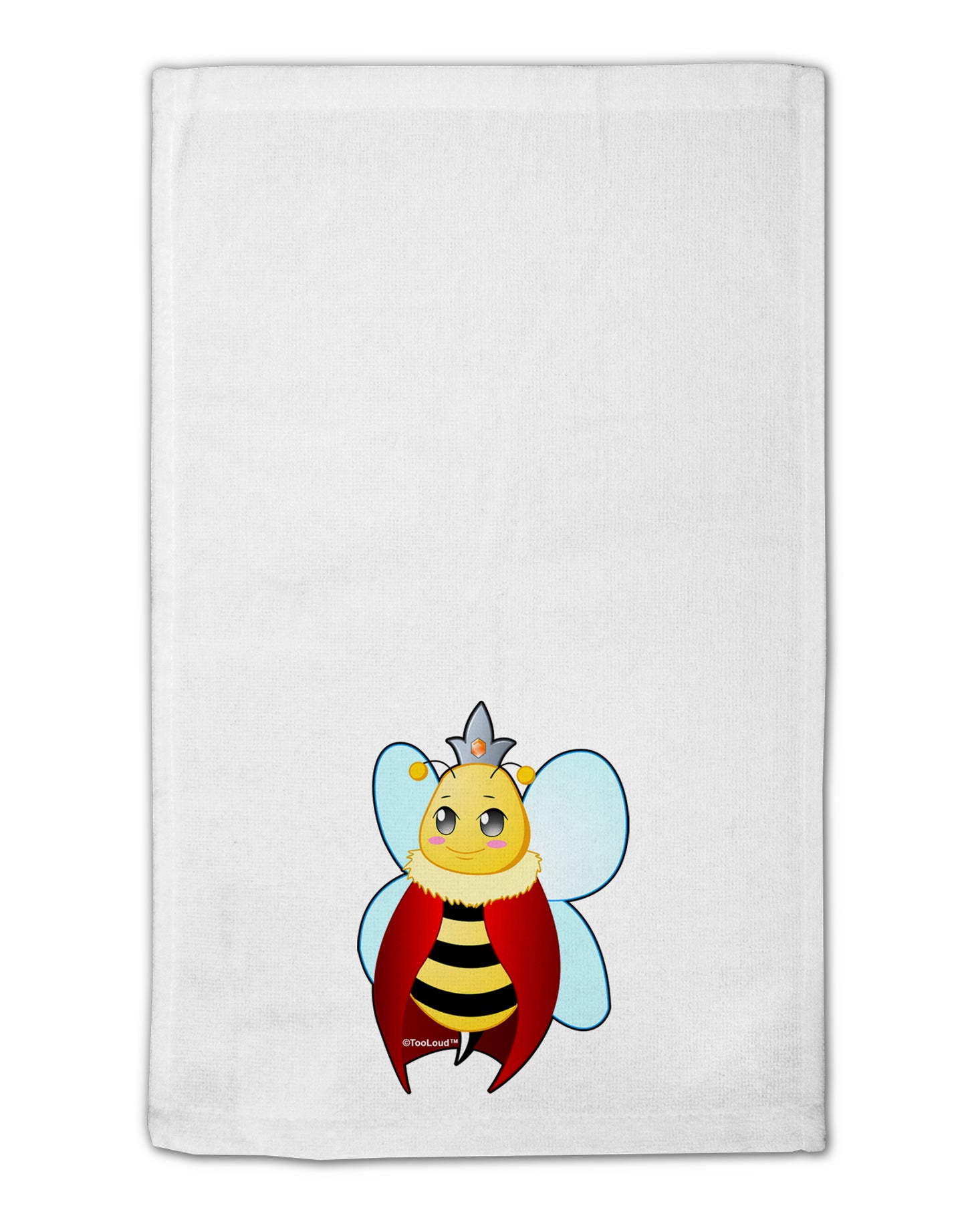 Queen Bee Mothers Day 11"x18" Dish Fingertip Towel by TooLoud-Fingertip Towel-TooLoud-White-Davson Sales