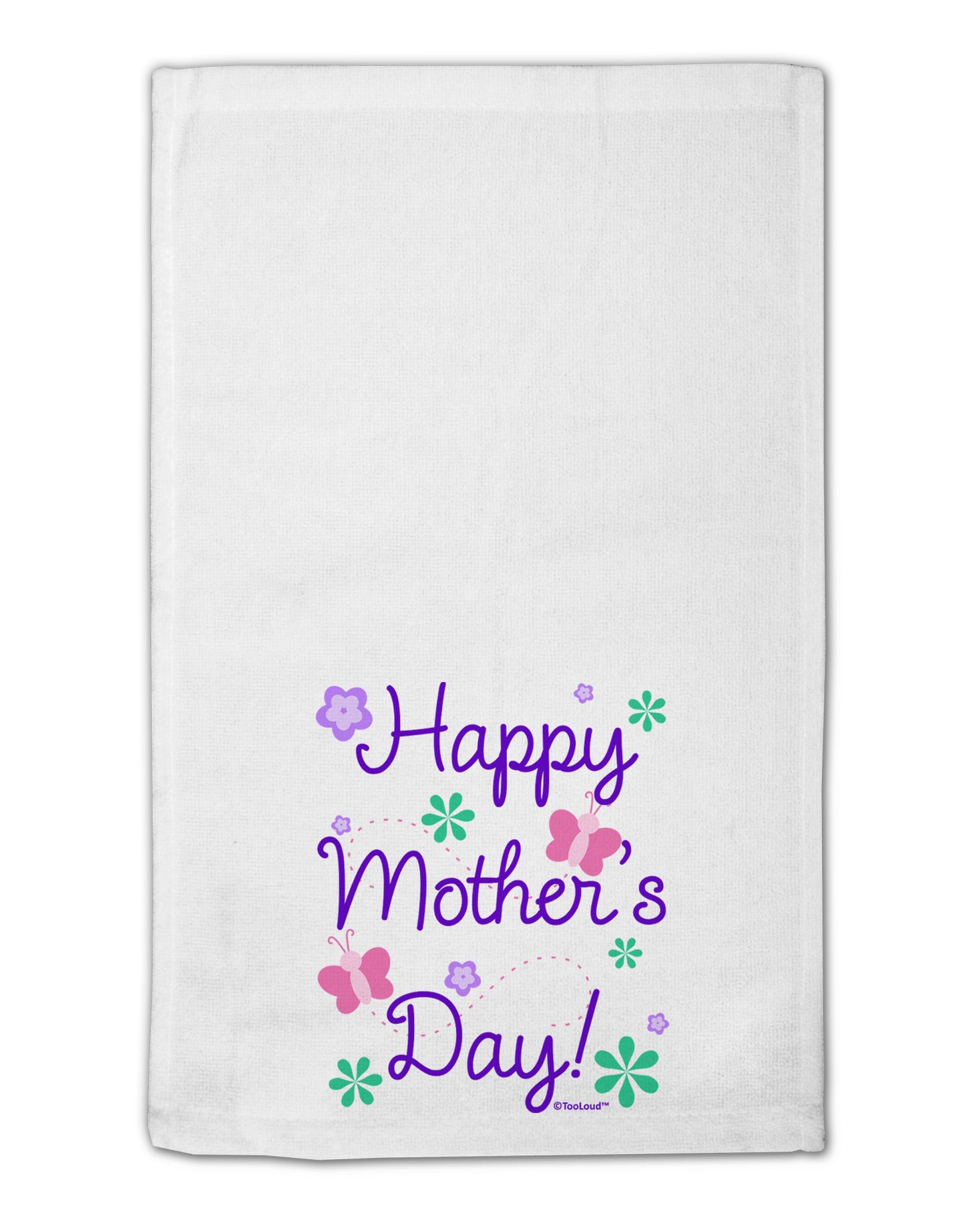 Happy Mother's Day Design 11"x18" Dish Fingertip Towel by TooLoud-Fingertip Towel-TooLoud-White-Davson Sales