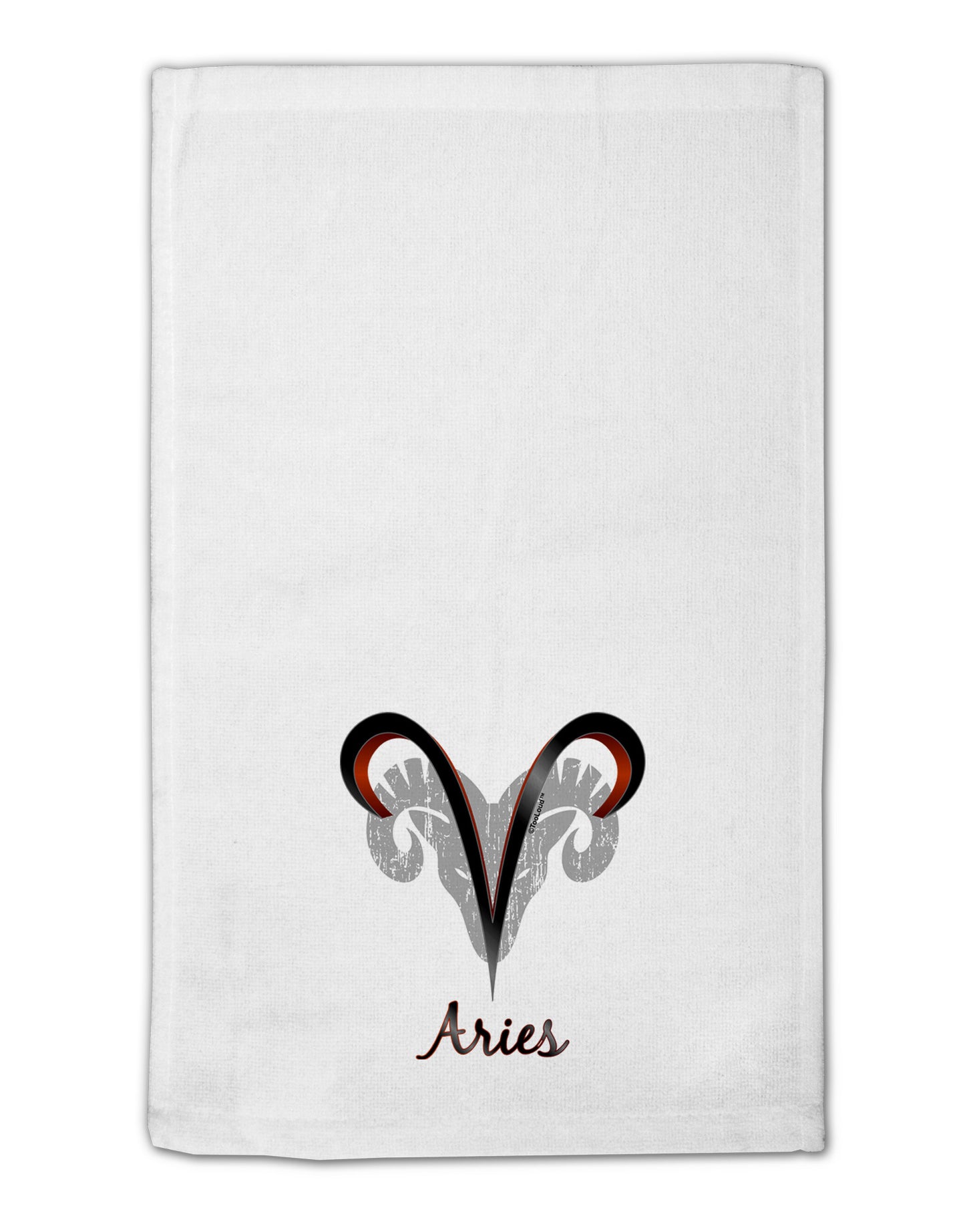 Aries Symbol 11"x18" Dish Fingertip Towel-Fingertip Towel-TooLoud-White-Davson Sales