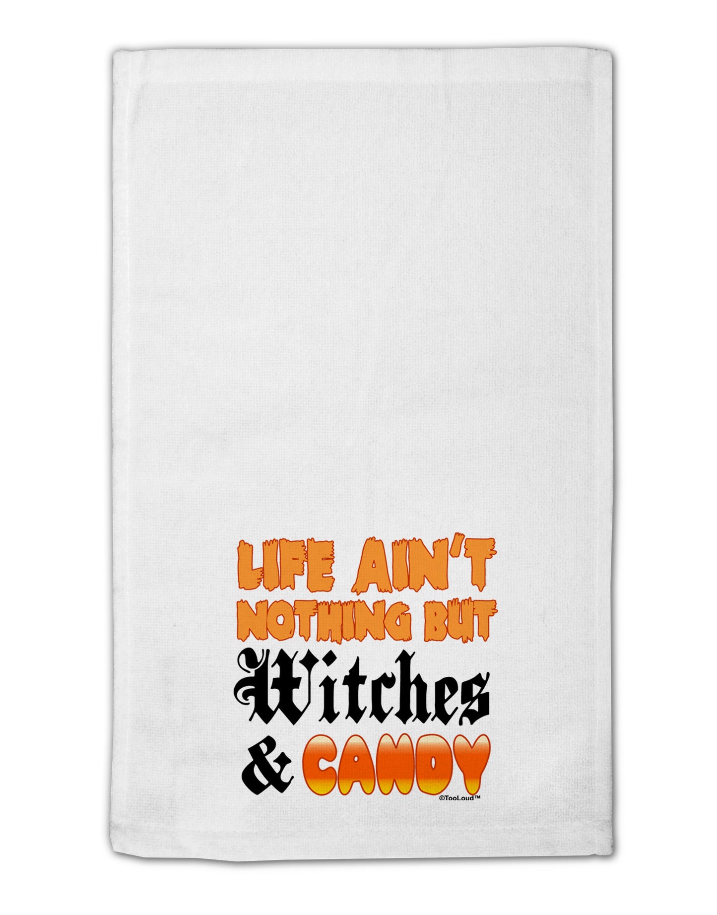 Witches and Candy Color 11"x18" Dish Fingertip Towel-Fingertip Towel-TooLoud-White-Davson Sales
