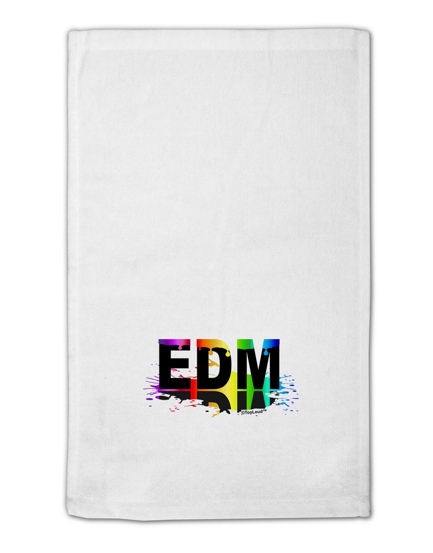 Paint EDM 11"x18" Dish Fingertip Towel-Fingertip Towel-TooLoud-White-Davson Sales