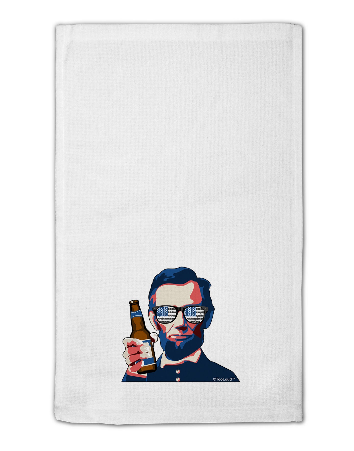 Abraham Drinkoln 11"x18" Dish Fingertip Towel-Fingertip Towel-TooLoud-White-Davson Sales