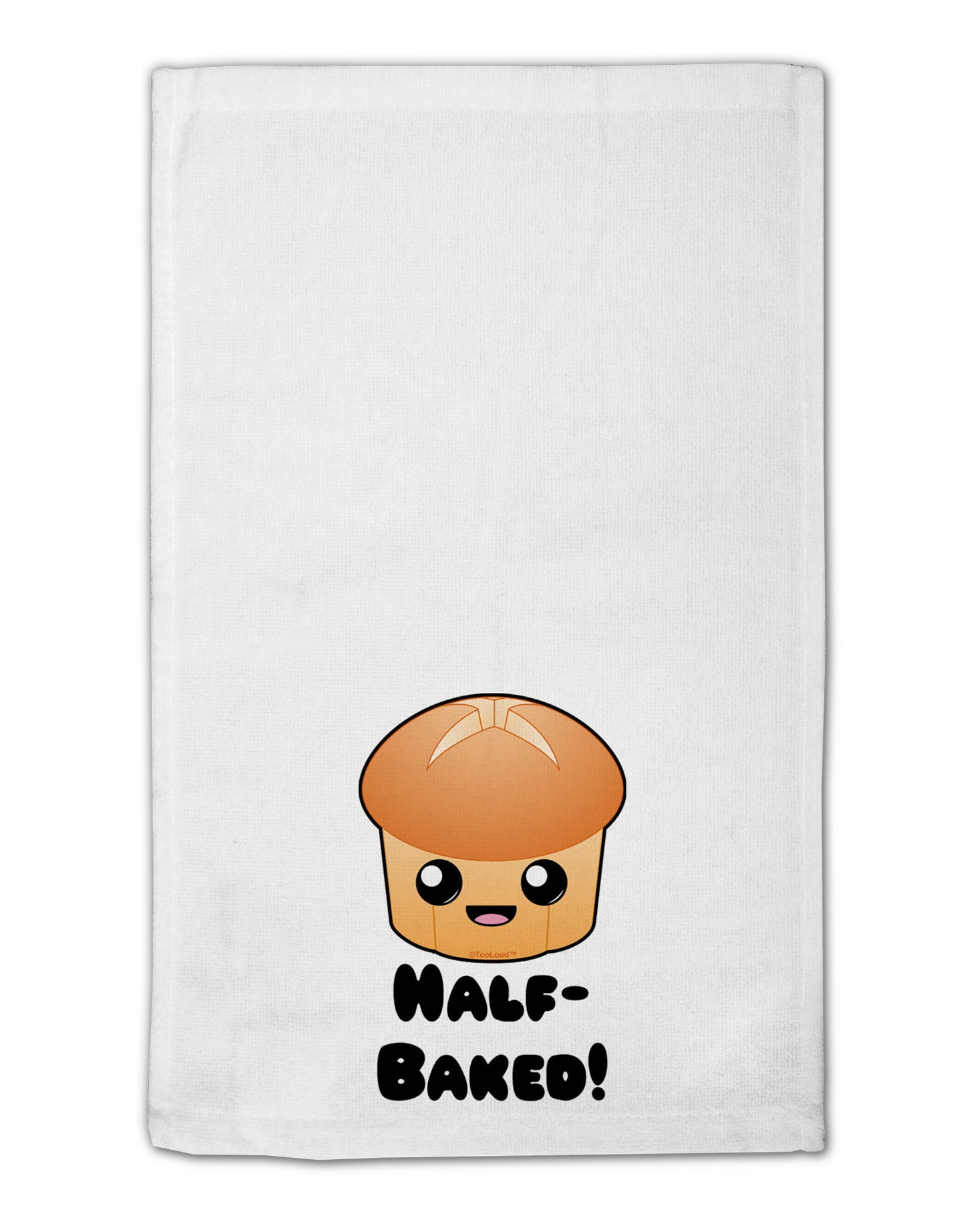 Half Baked Cute Roll 11"x18" Dish Fingertip Towel-Fingertip Towel-TooLoud-White-Davson Sales