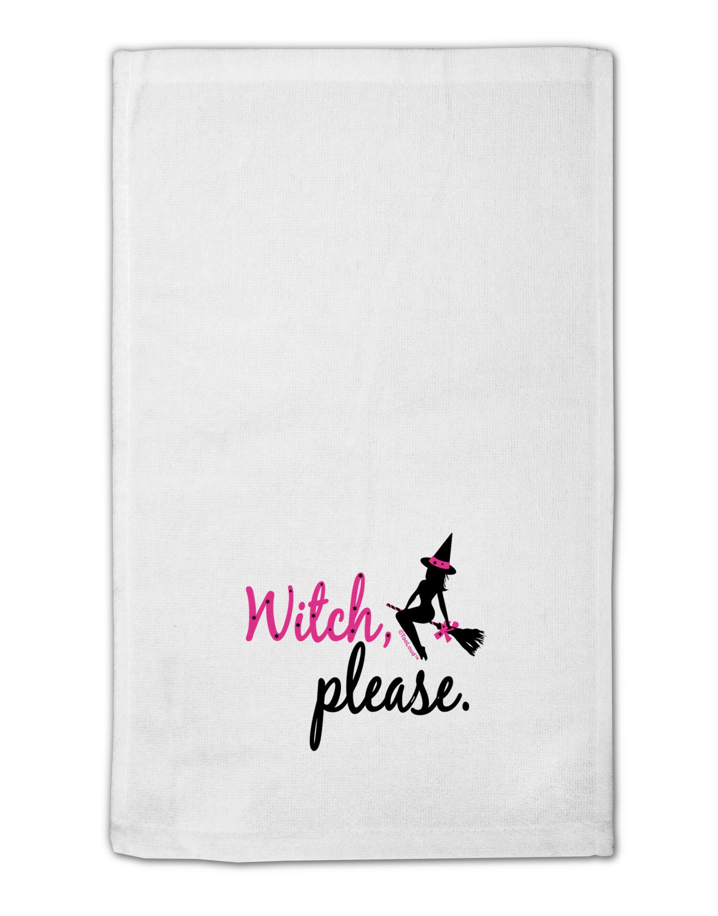 Witch Please 11"x18" Dish Fingertip Towel-Fingertip Towel-TooLoud-White-Davson Sales
