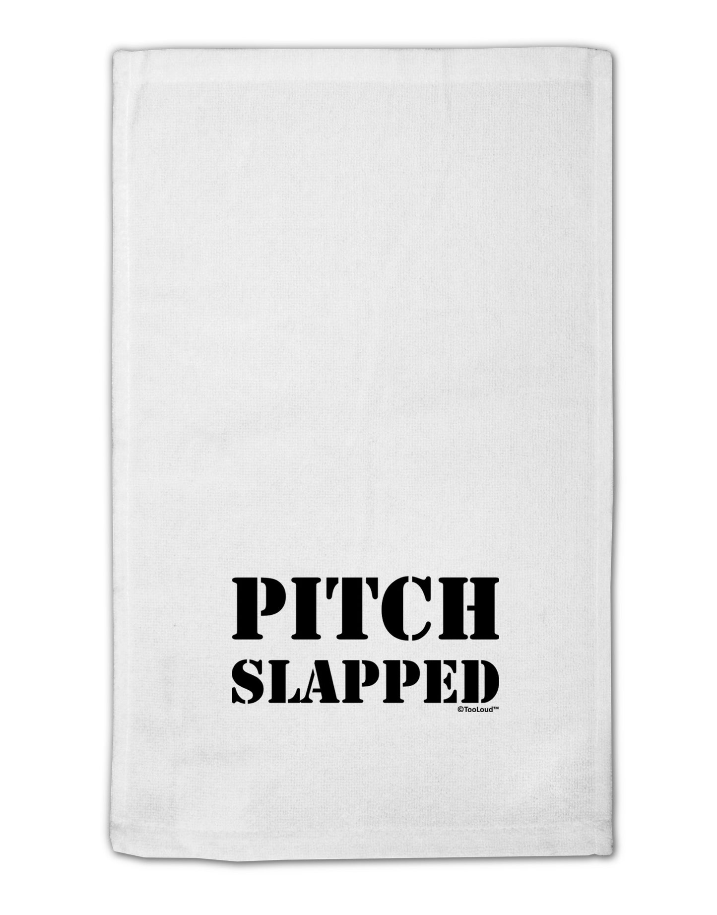 Pitch Slapped 11"x18" Dish Fingertip Towel-Fingertip Towel-TooLoud-White-Davson Sales