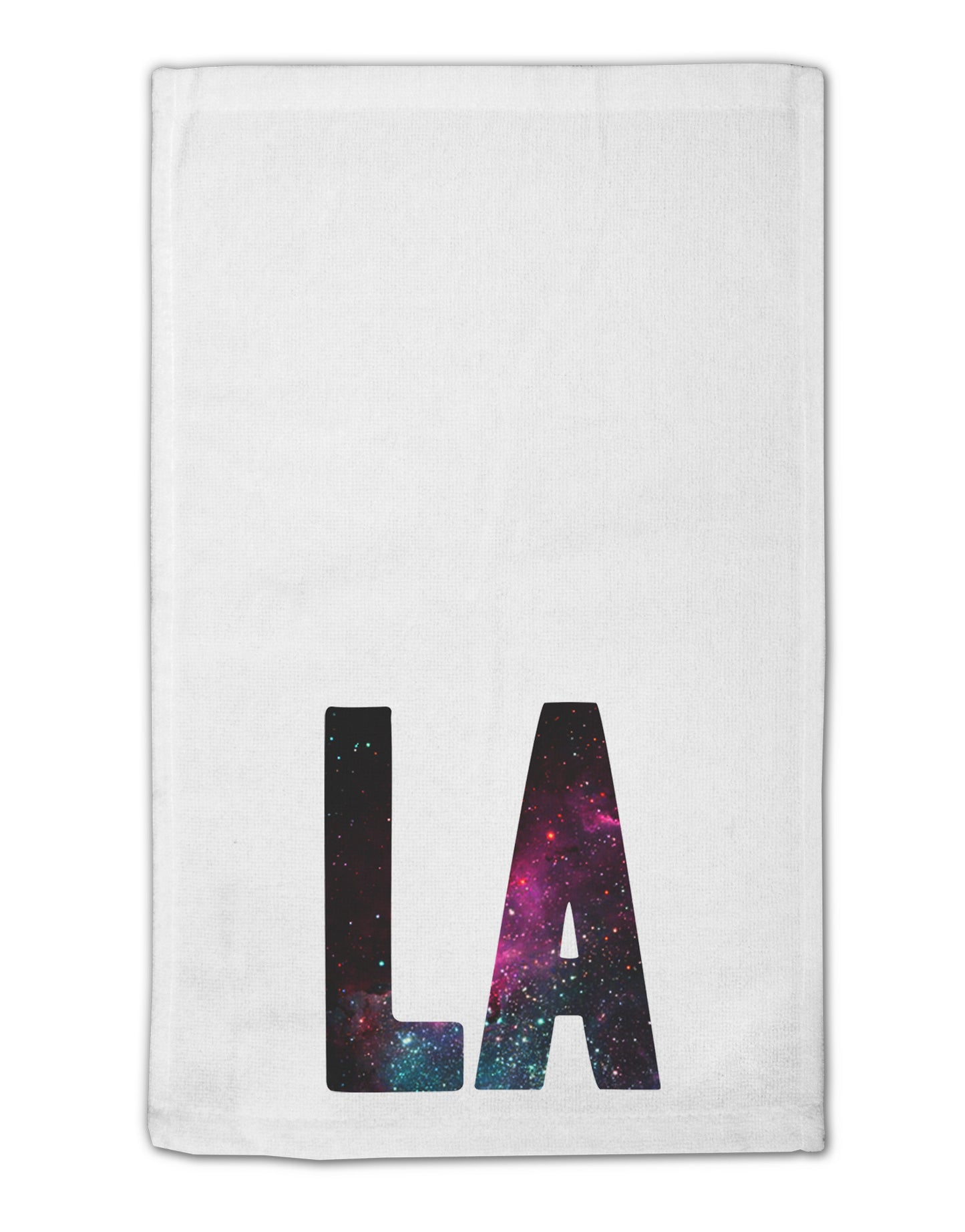 LA Outer Space Desgin 11"x18" Dish Fingertip Towel-Fingertip Towel-TooLoud-White-Davson Sales