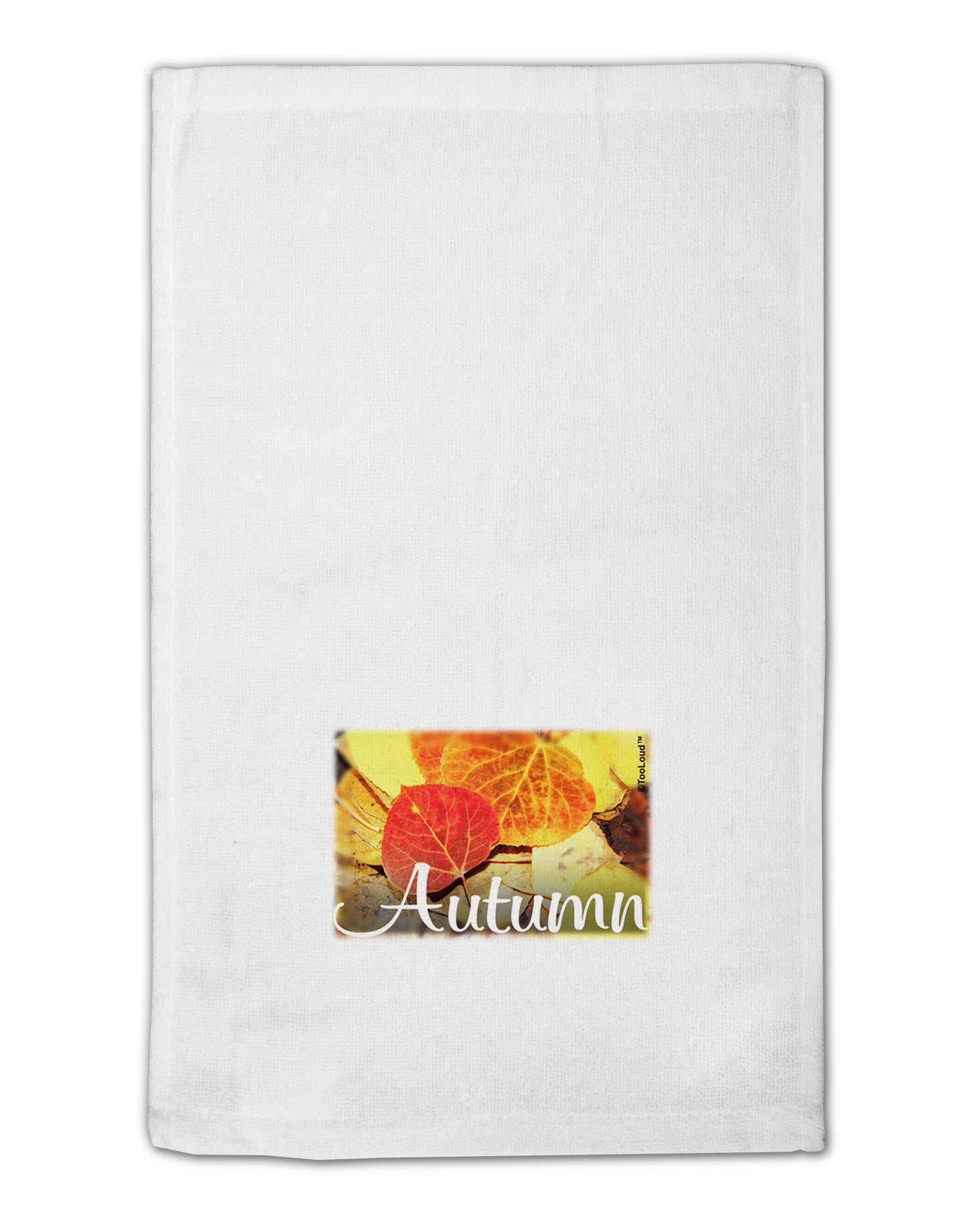 Colorado - Autumn Text 11"x18" Dish Fingertip Towel-Fingertip Towel-TooLoud-White-Davson Sales