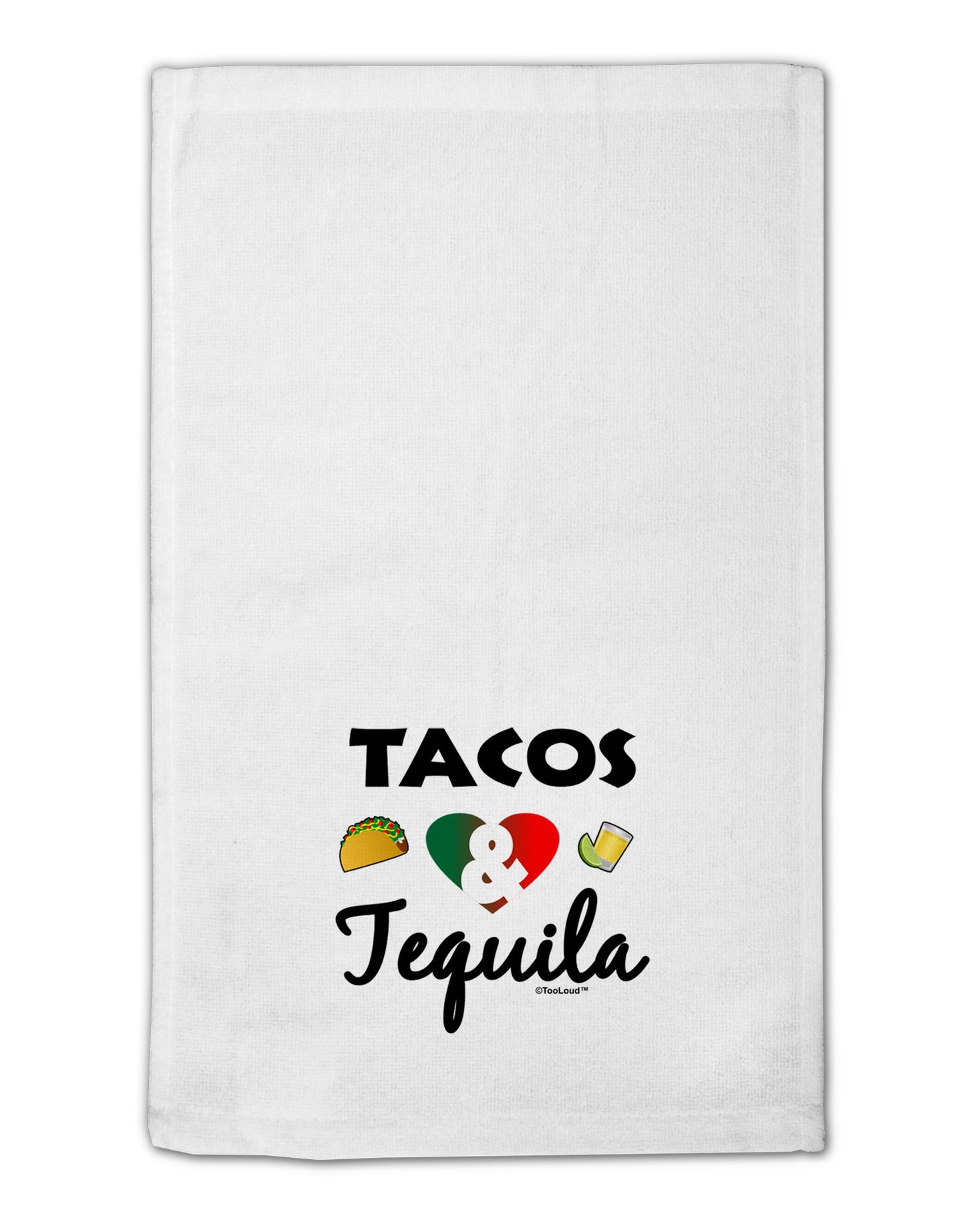 Tacos & Tequila 11"x18" Dish Fingertip Towel-Fingertip Towel-TooLoud-White-Davson Sales