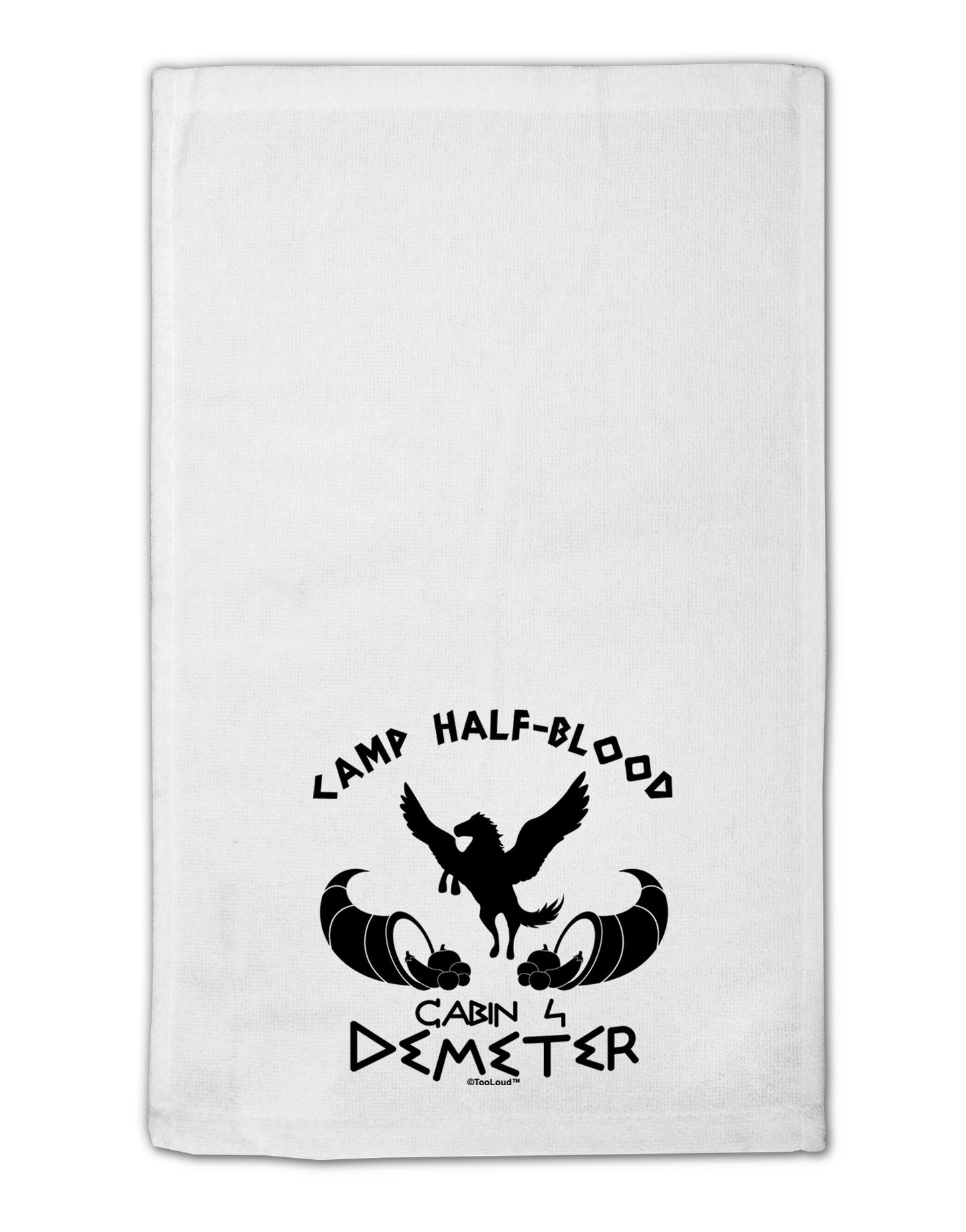 Cabin 4 Demeter Camp Half Blood 11"x18" Dish Fingertip Towel-Fingertip Towel-TooLoud-White-Davson Sales
