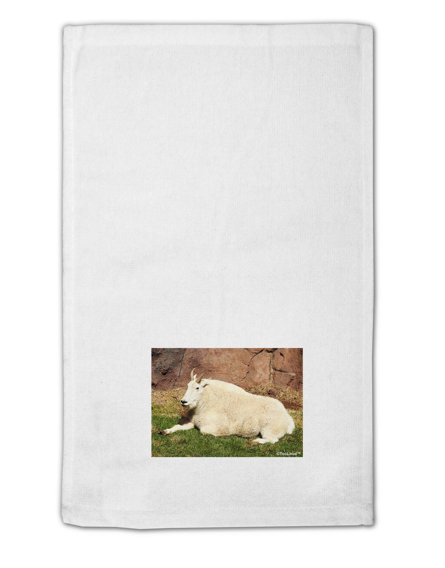 Relaxing Ram 11"x18" Dish Fingertip Towel-Fingertip Towel-TooLoud-White-Davson Sales