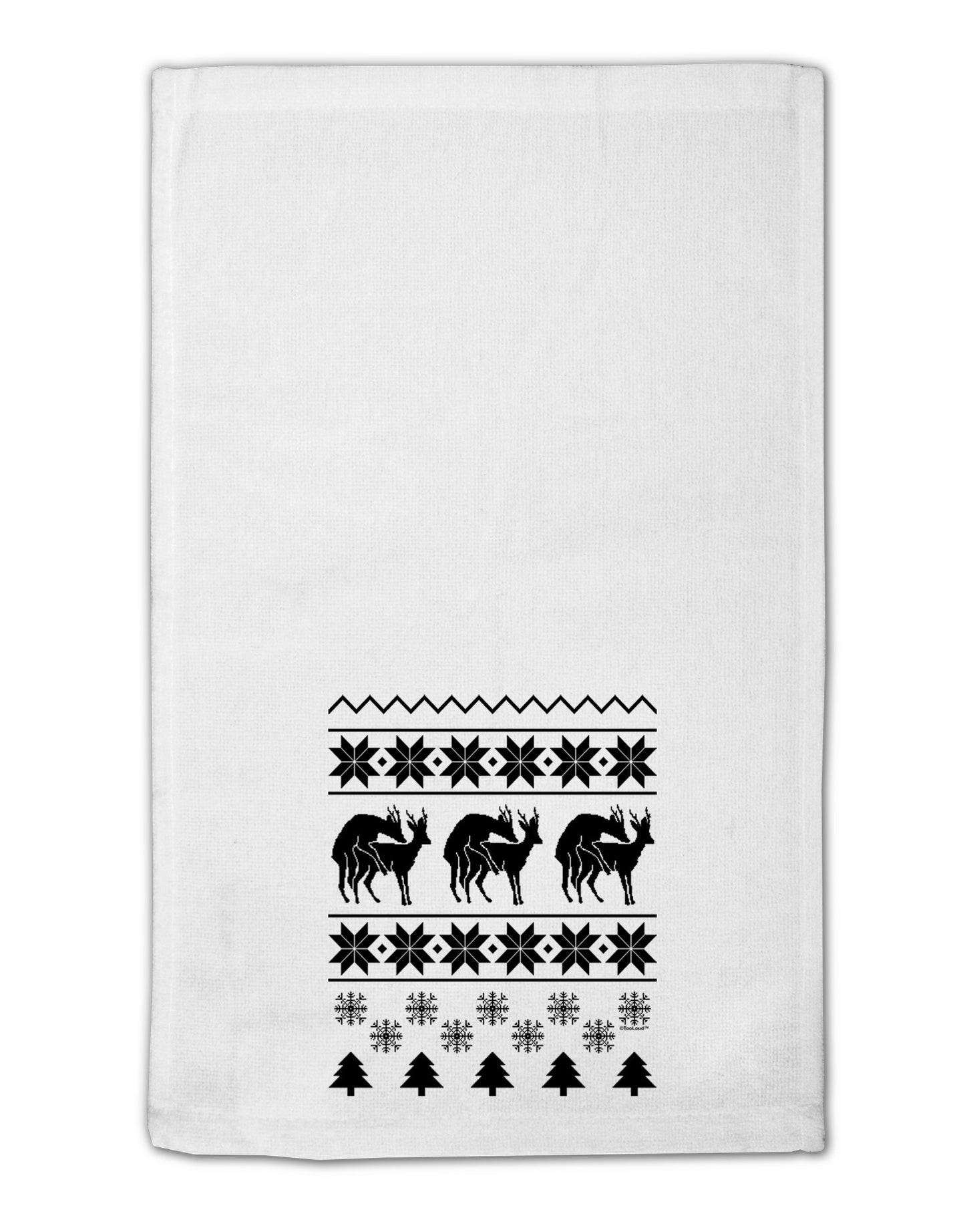 Humping Gay Reindeer 11"x18" Dish Fingertip Towel-Fingertip Towel-TooLoud-White-Davson Sales