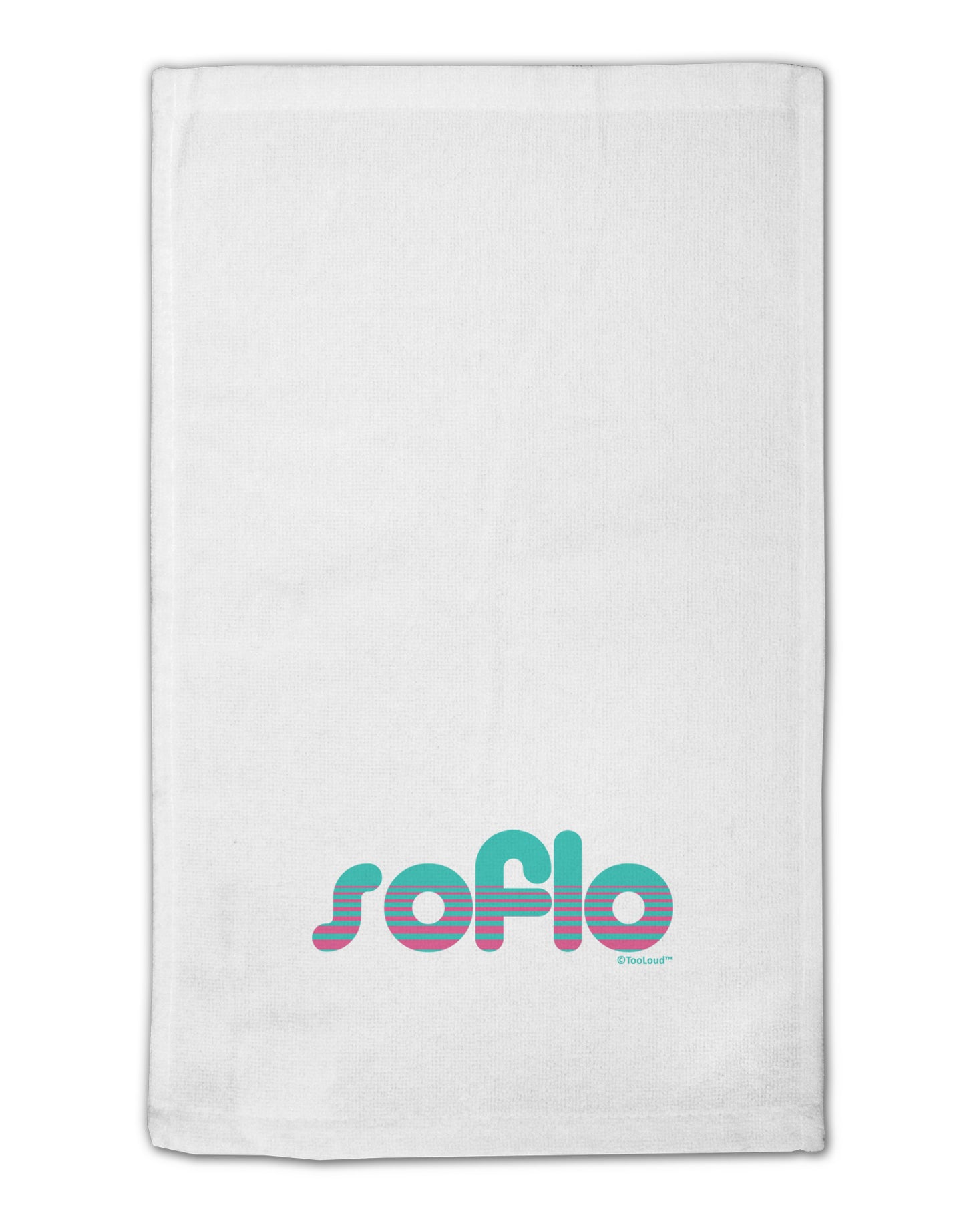 SoFlo - South Beach Style Design 11"x18" Dish Fingertip Towel by TooLoud-Fingertip Towel-TooLoud-White-Davson Sales