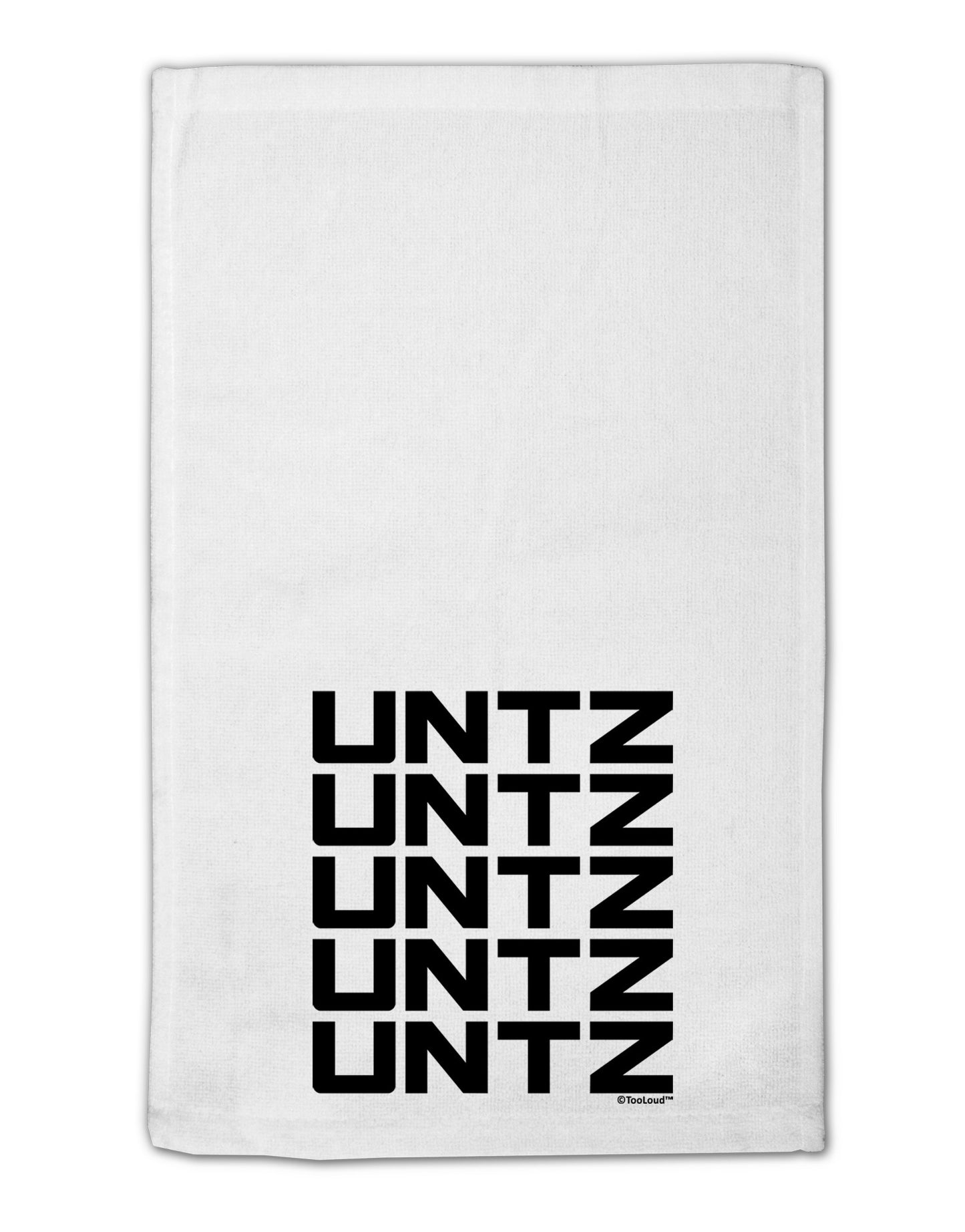 Untz Untz Untz Untz Untz EDM Design 11"x18" Dish Fingertip Towel-Fingertip Towel-TooLoud-White-Davson Sales