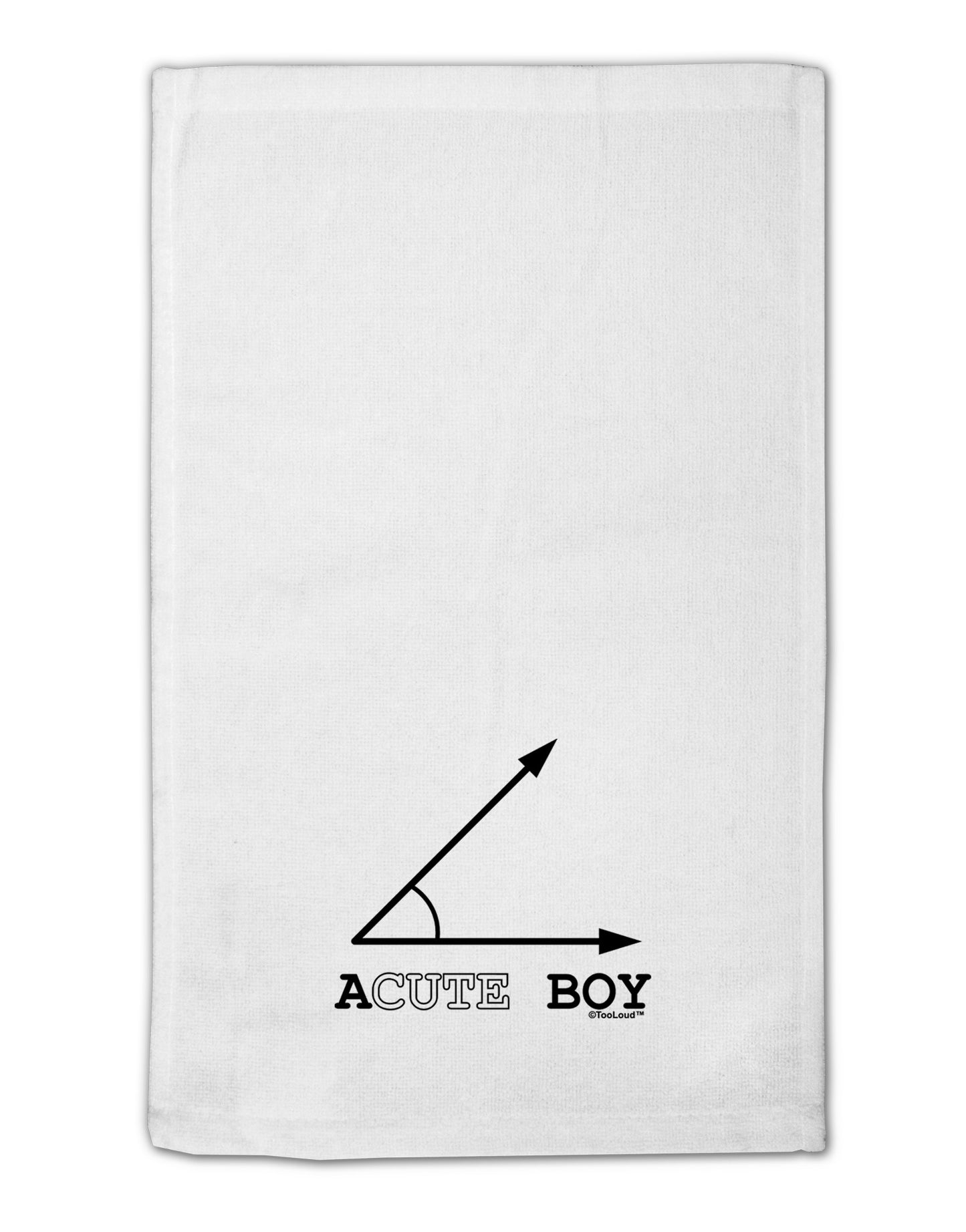 Acute Boy 11"x18" Dish Fingertip Towel-Fingertip Towel-TooLoud-White-Davson Sales