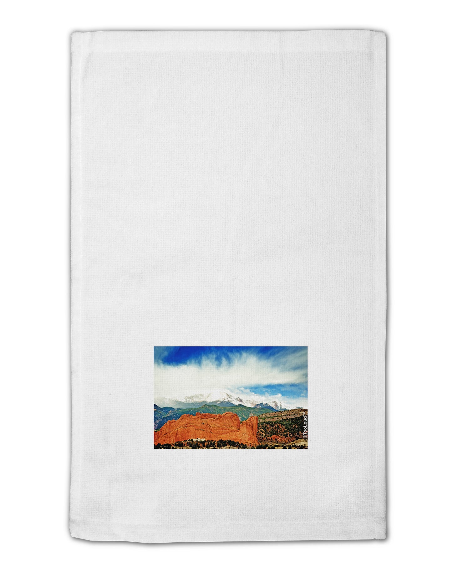 CO Beautiful View 11"x18" Dish Fingertip Towel-Fingertip Towel-TooLoud-White-Davson Sales