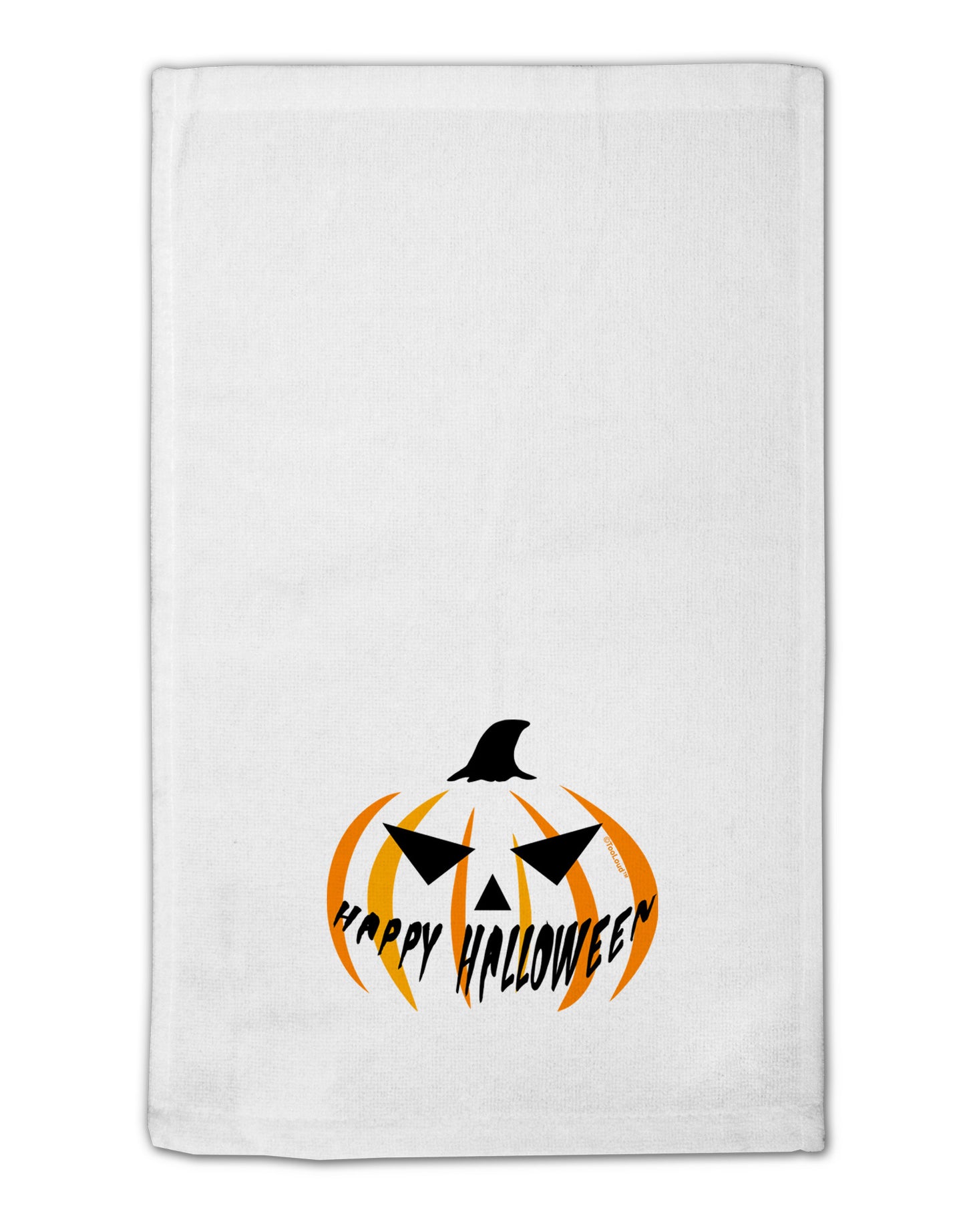 Happy Halloween Jack 11"x18" Dish Fingertip Towel-Fingertip Towel-TooLoud-White-Davson Sales