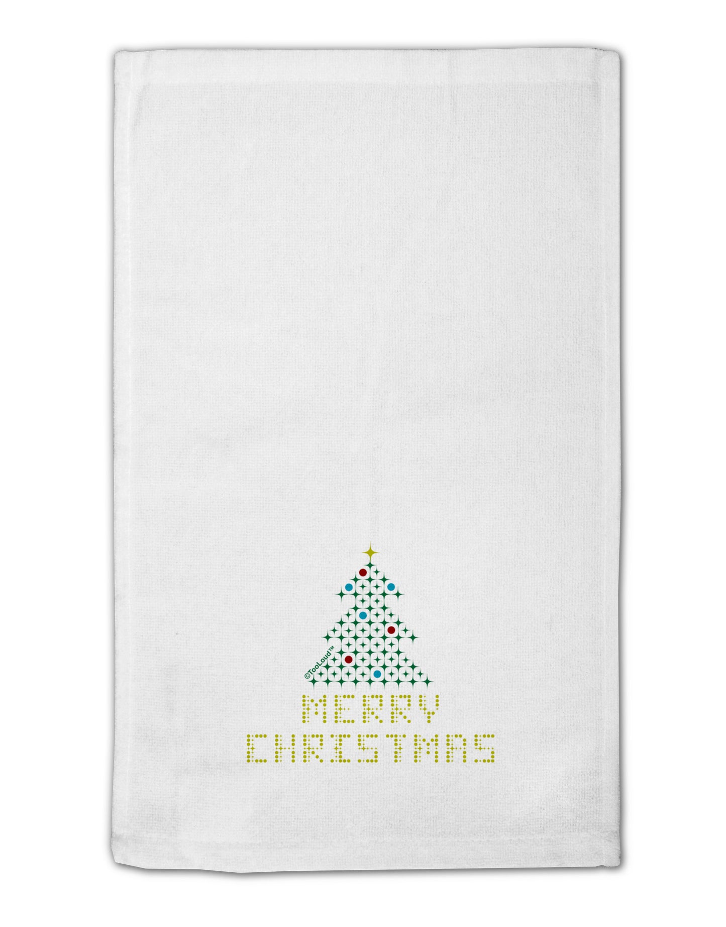 Merry Christmas Sparkles 11"x18" Dish Fingertip Towel-Fingertip Towel-TooLoud-White-Davson Sales