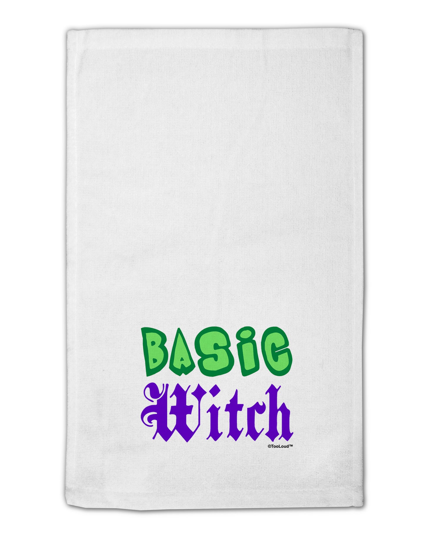 Basic Witch Color Green 11"x18" Dish Fingertip Towel-Fingertip Towel-TooLoud-White-Davson Sales