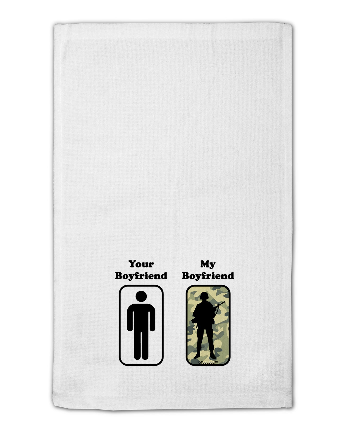 Your Boyfriend My Boyfriend 11"x18" Dish Fingertip Towel by TooLoud-Fingertip Towel-TooLoud-White-Davson Sales