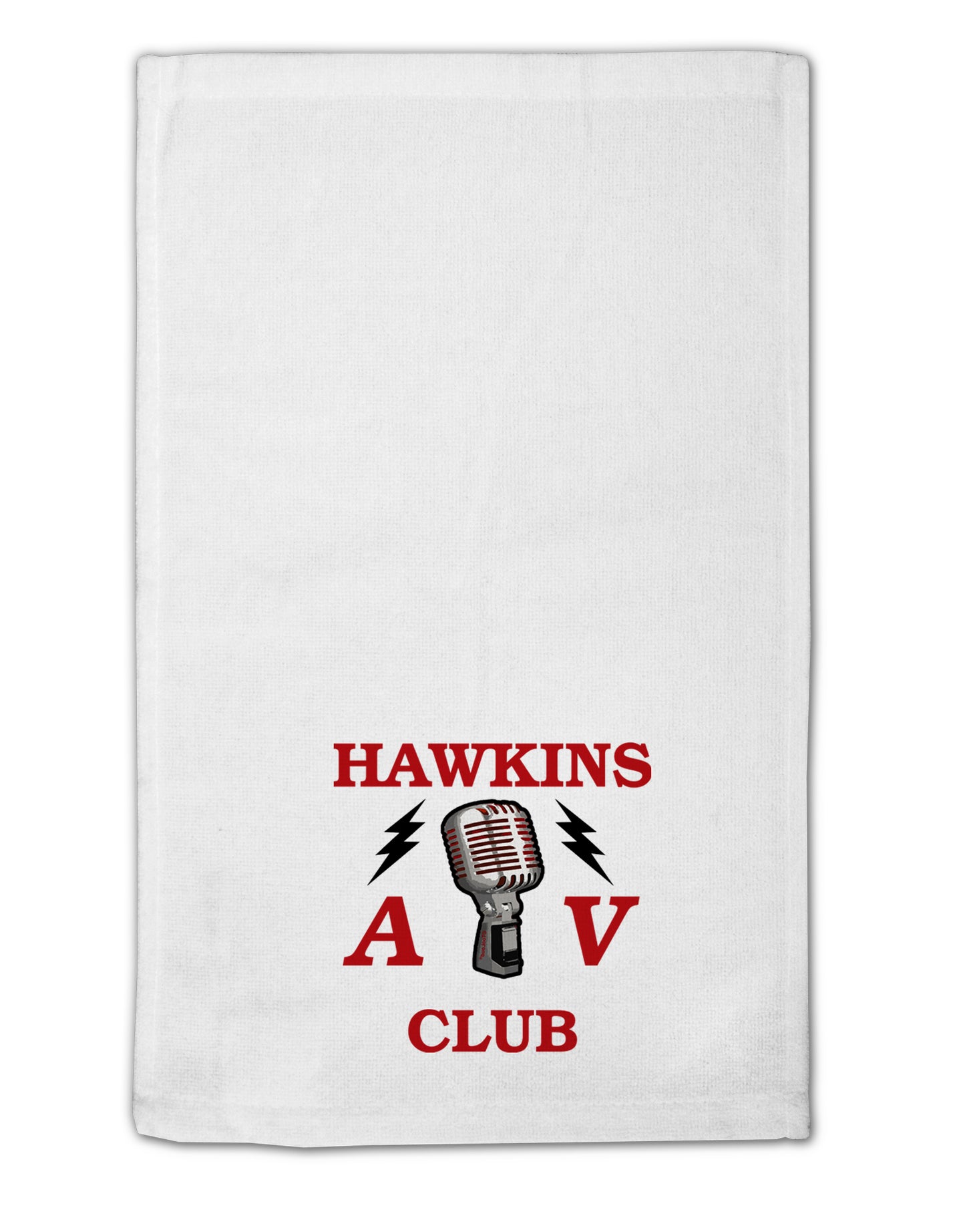 Hawkins AV Club 11"x18" Dish Fingertip Towel by TooLoud-Fingertip Towel-TooLoud-White-Davson Sales