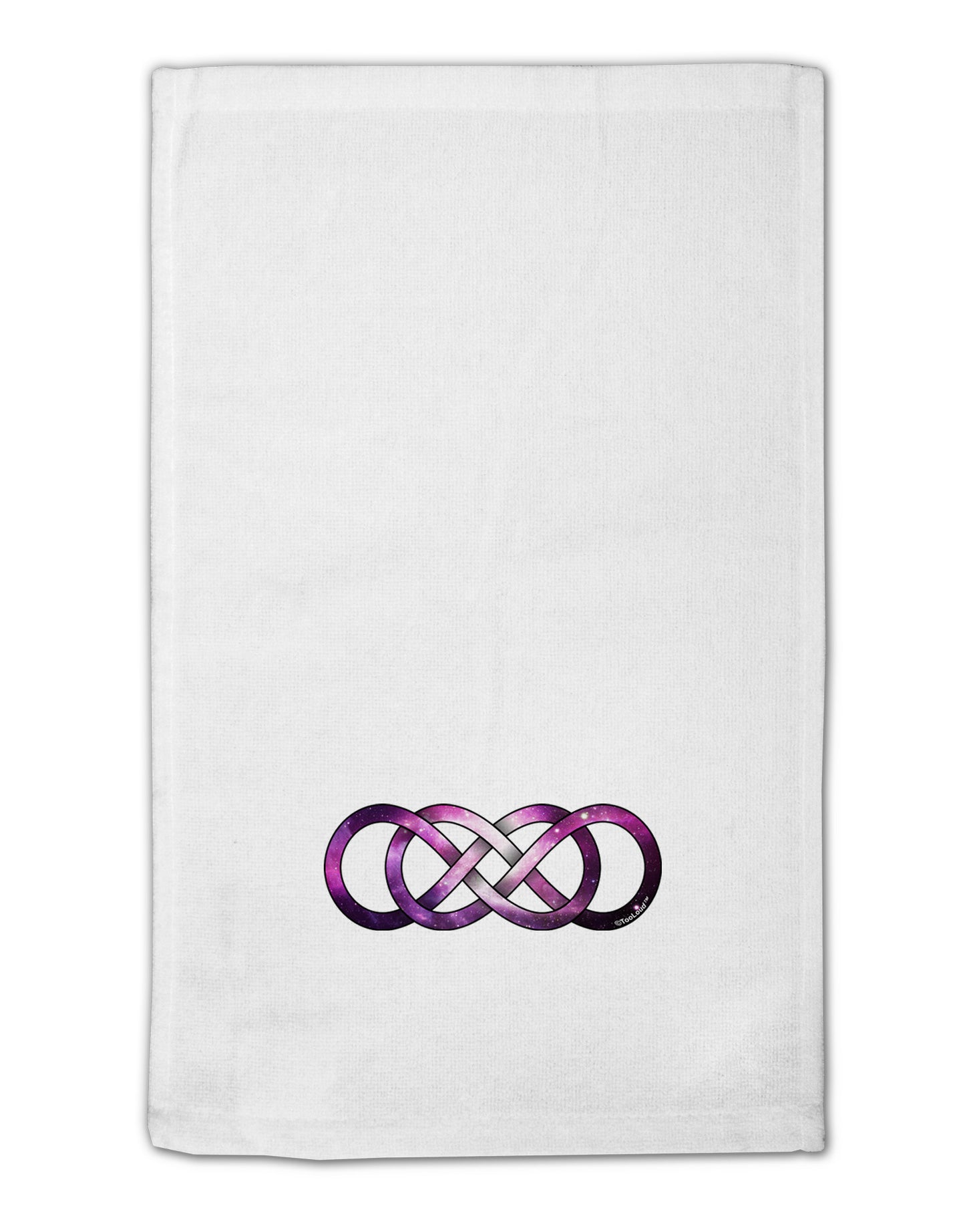 Double Ininifty Galaxy 11"x18" Dish Fingertip Towel-Fingertip Towel-TooLoud-White-Davson Sales