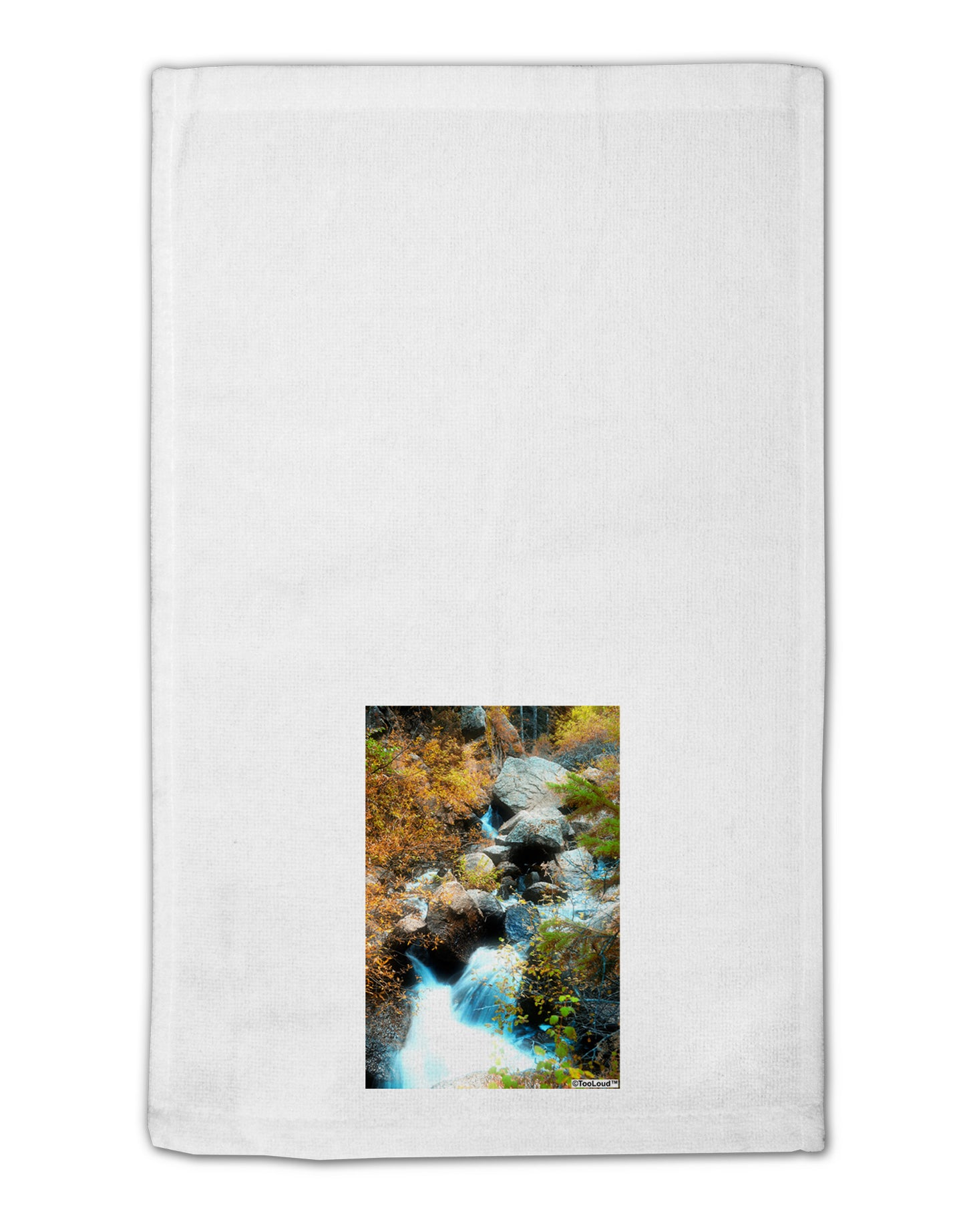 Rockies Waterfall 11"x18" Dish Fingertip Towel-Fingertip Towel-TooLoud-White-Davson Sales