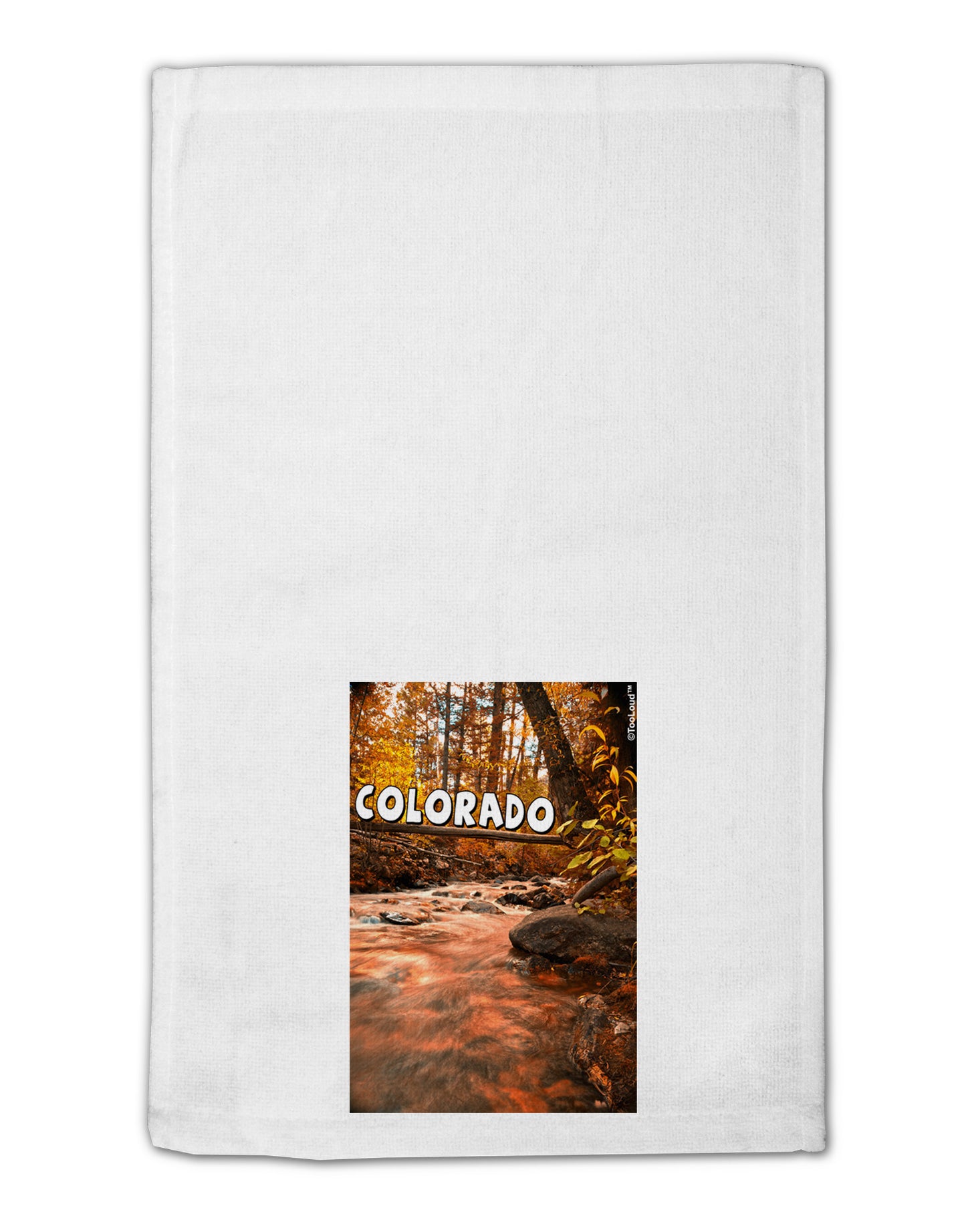 Mt Shavano Colorado Text 11"x18" Dish Fingertip Towel-Fingertip Towel-TooLoud-White-Davson Sales