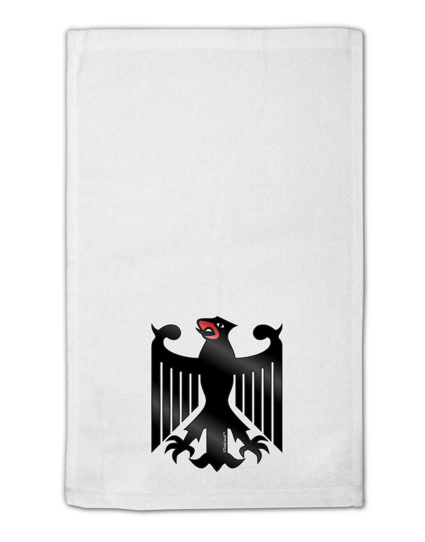 Bundeswehr Logo 11"x18" Dish Fingertip Towel-Fingertip Towel-TooLoud-White-Davson Sales