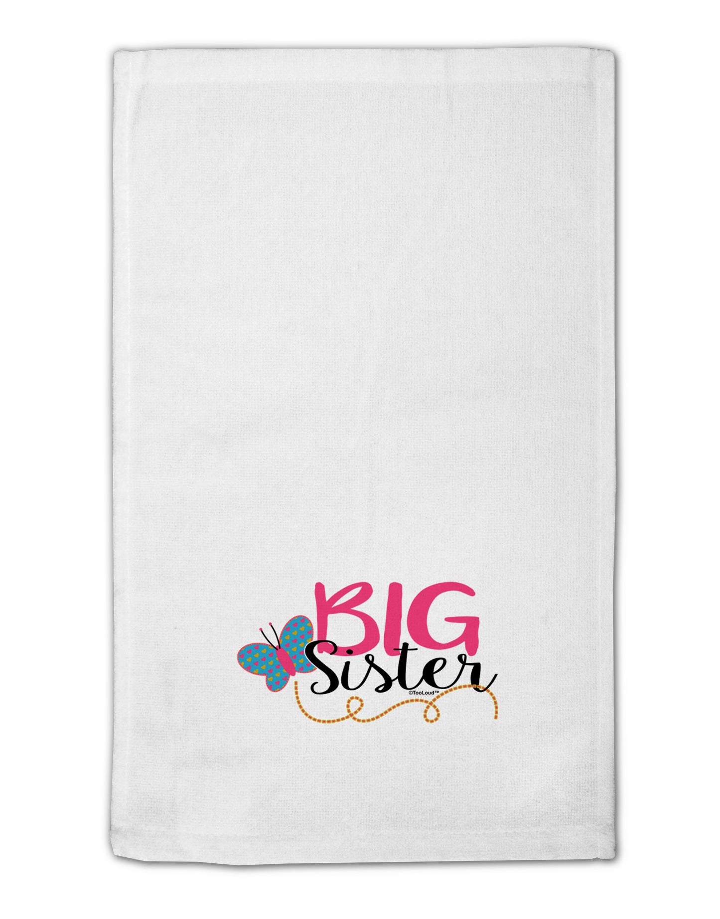 Big Sister 11"x18" Dish Fingertip Towel-Fingertip Towel-TooLoud-White-Davson Sales