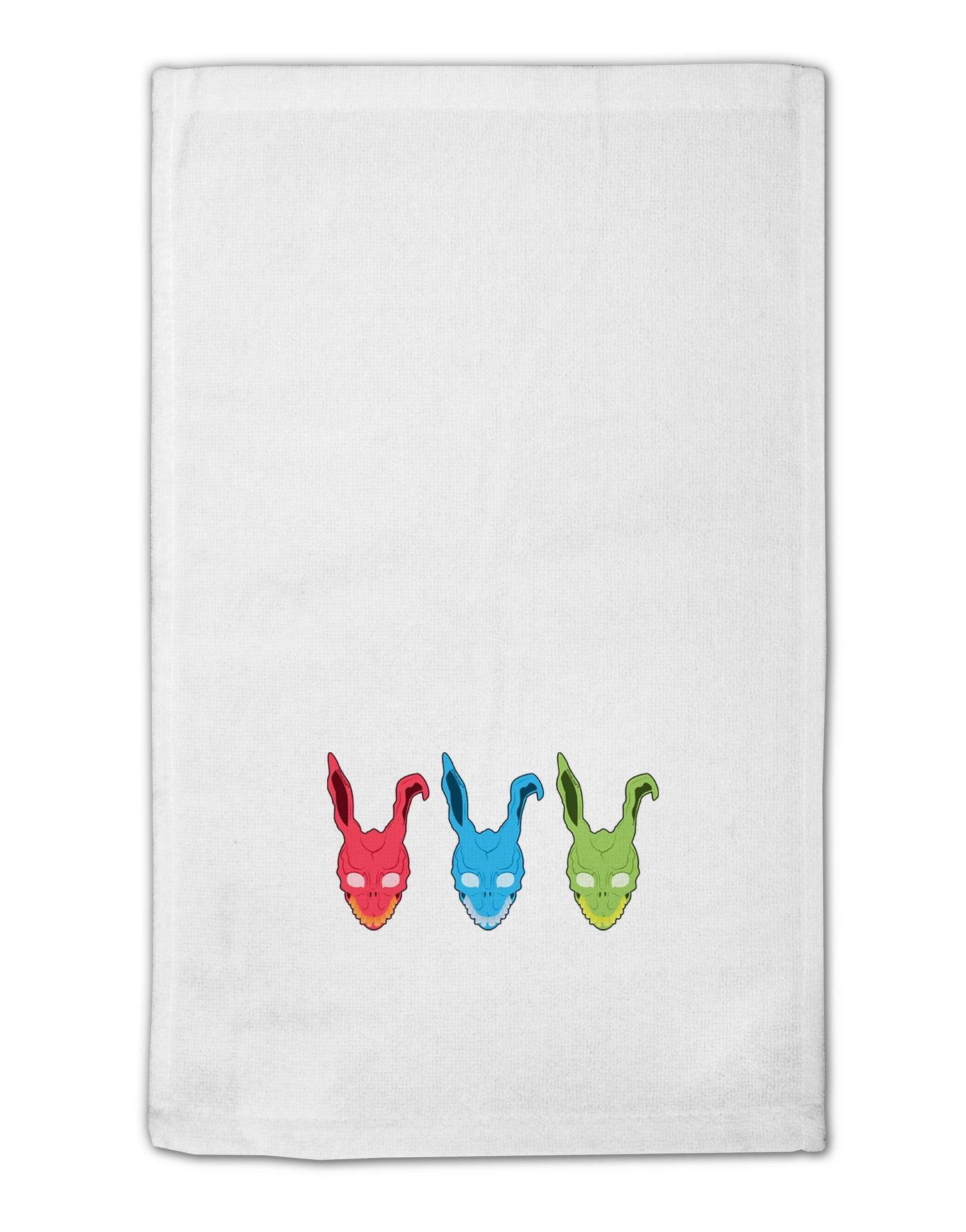 Scary Bunny Tri-color 11"x18" Dish Fingertip Towel-Fingertip Towel-TooLoud-White-Davson Sales