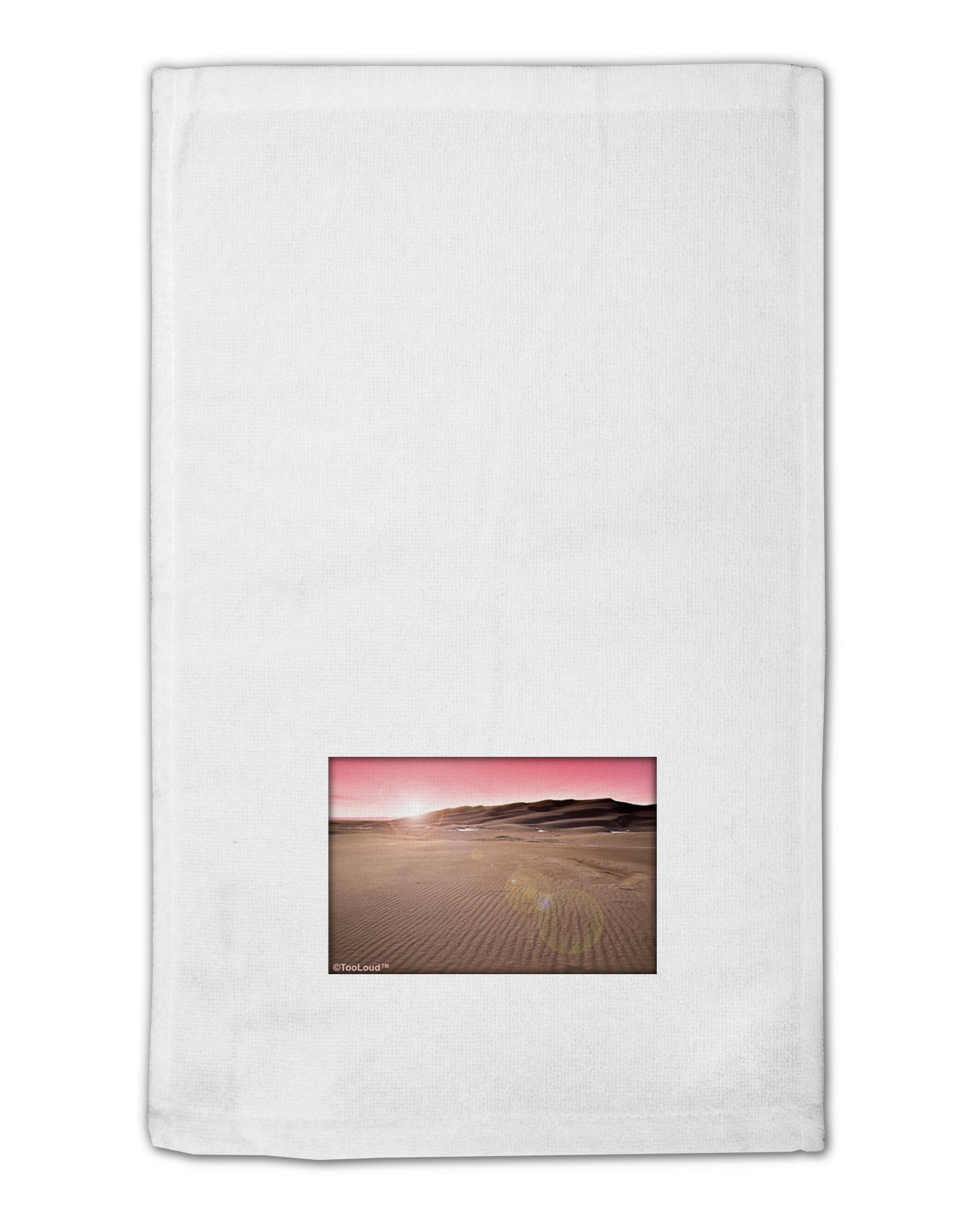 Victor Mines Pink Sunrise 11"x18" Dish Fingertip Towel-Fingertip Towel-TooLoud-White-Davson Sales