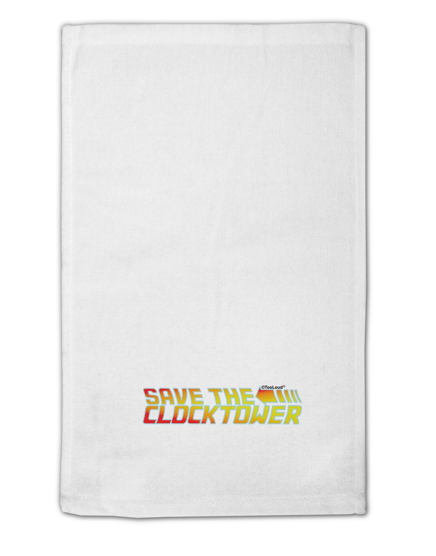 Save The Clock Tower 11"x18" Dish Fingertip Towel by TooLoud-TooLoud-White-Davson Sales