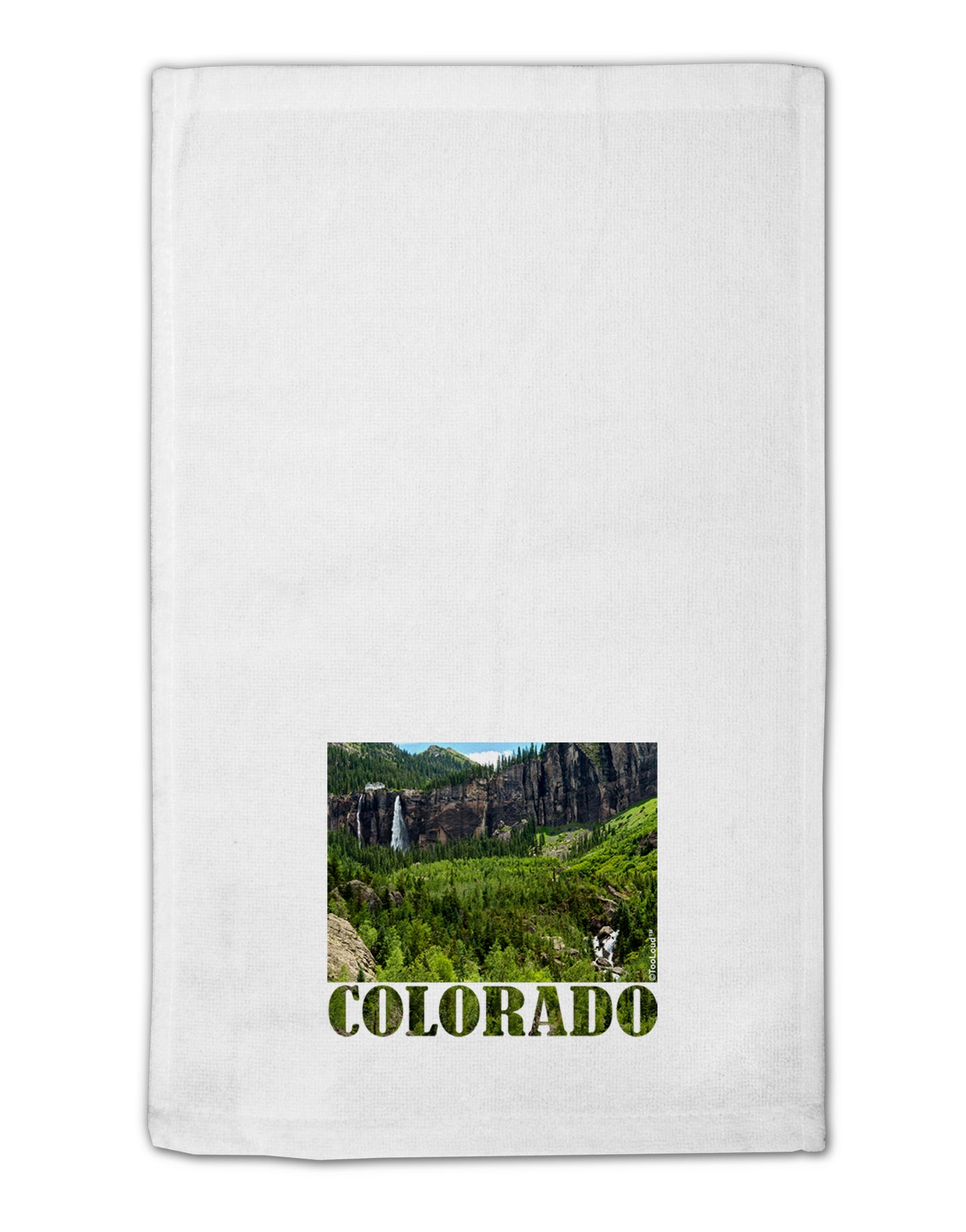 Beautiful Cliffs Colorado 11"x18" Dish Fingertip Towel by TooLoud-Fingertip Towel-TooLoud-White-Davson Sales
