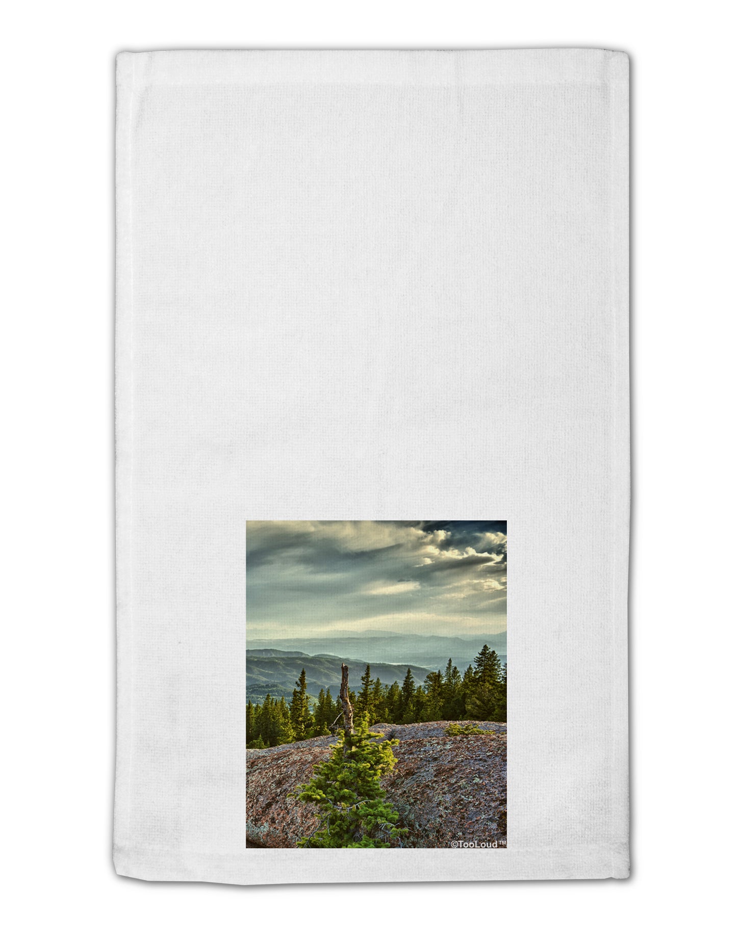 Nature Photography - Pine Kingdom 11"x18" Dish Fingertip Towel by TooLoud-TooLoud-White-Davson Sales