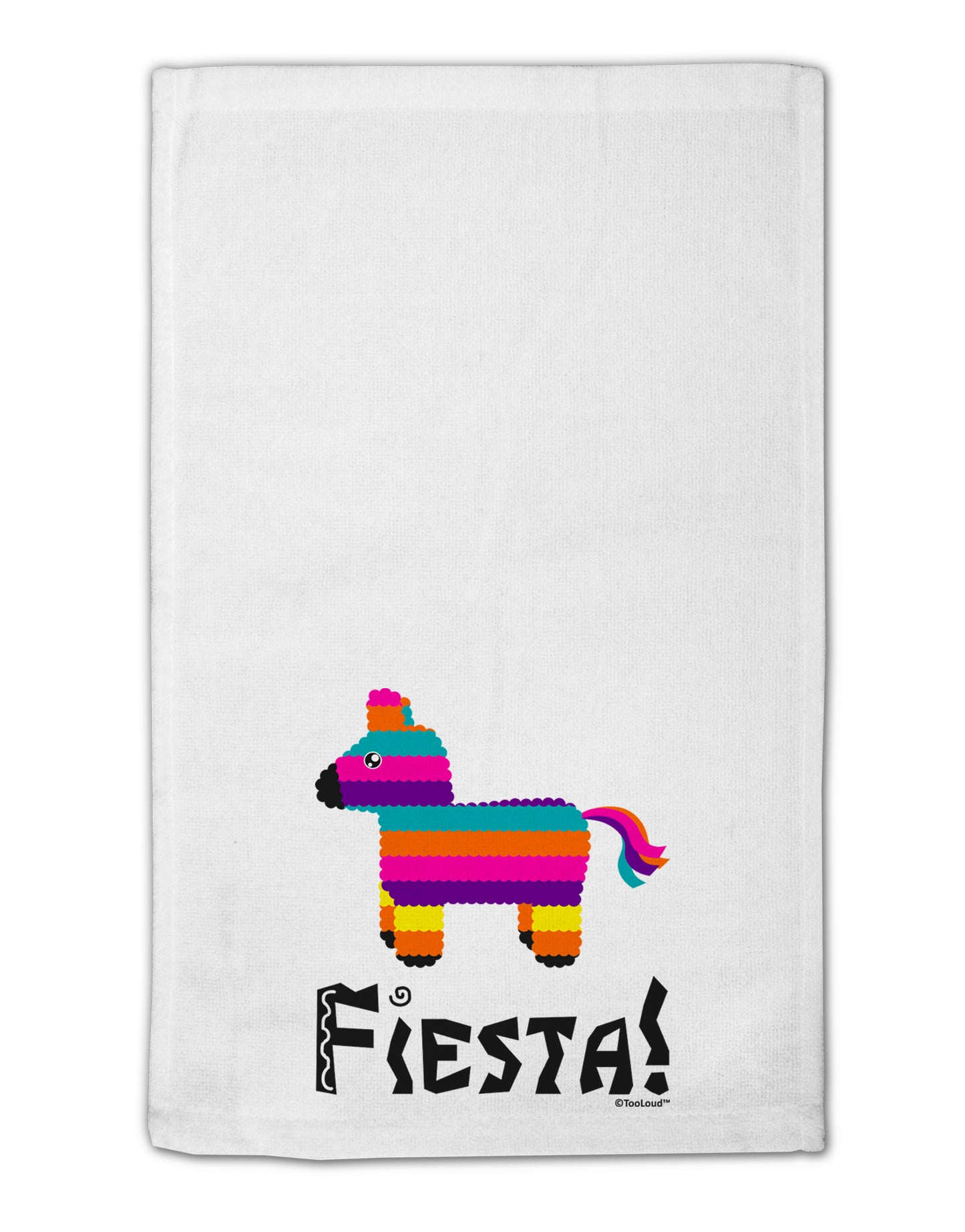 Colorful Pinata Design - Fiesta 11"x18" Dish Fingertip Towel by TooLoud-Fingertip Towel-TooLoud-White-Davson Sales