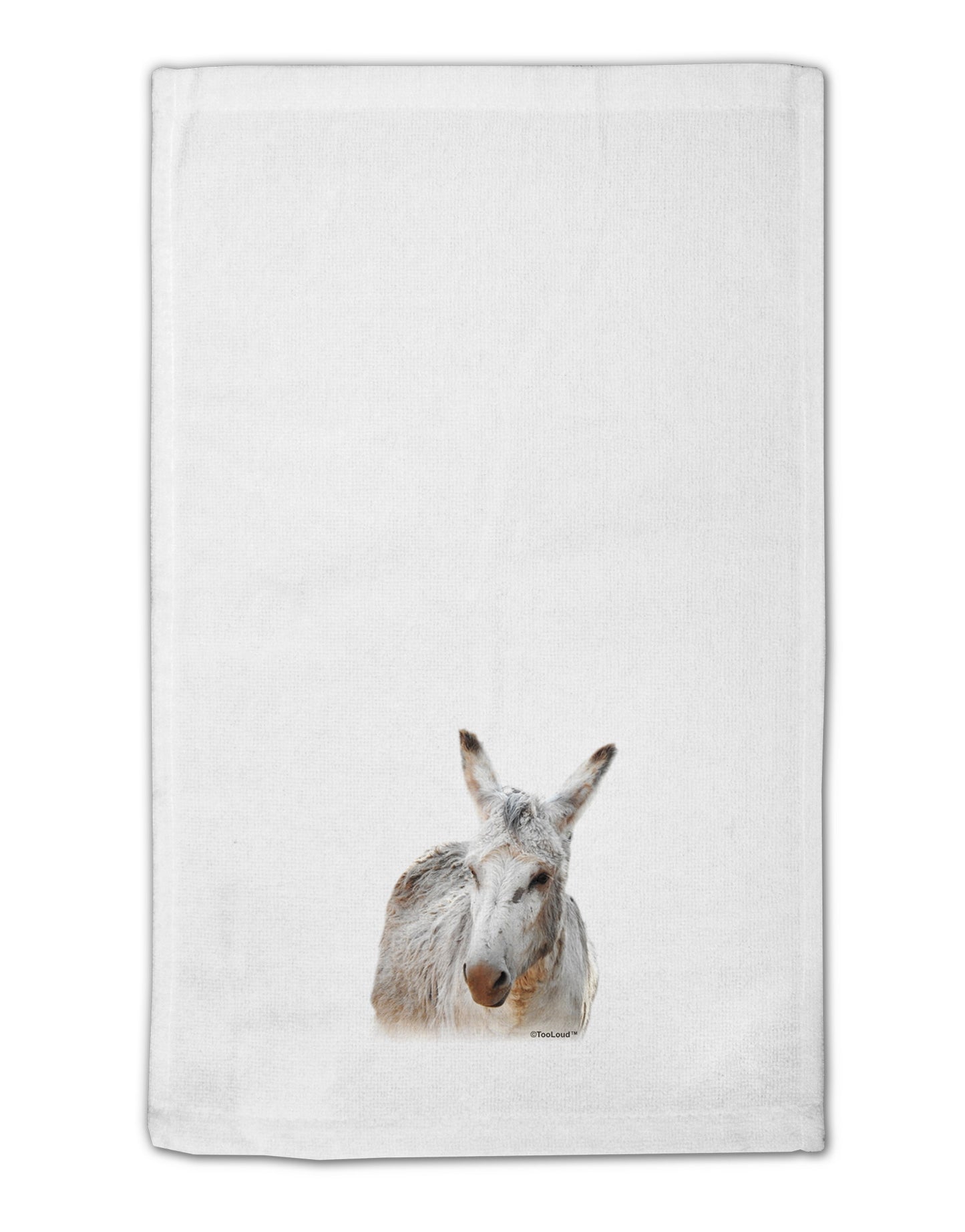 Burro Cutout 11"x18" Dish Fingertip Towel-Fingertip Towel-TooLoud-White-Davson Sales