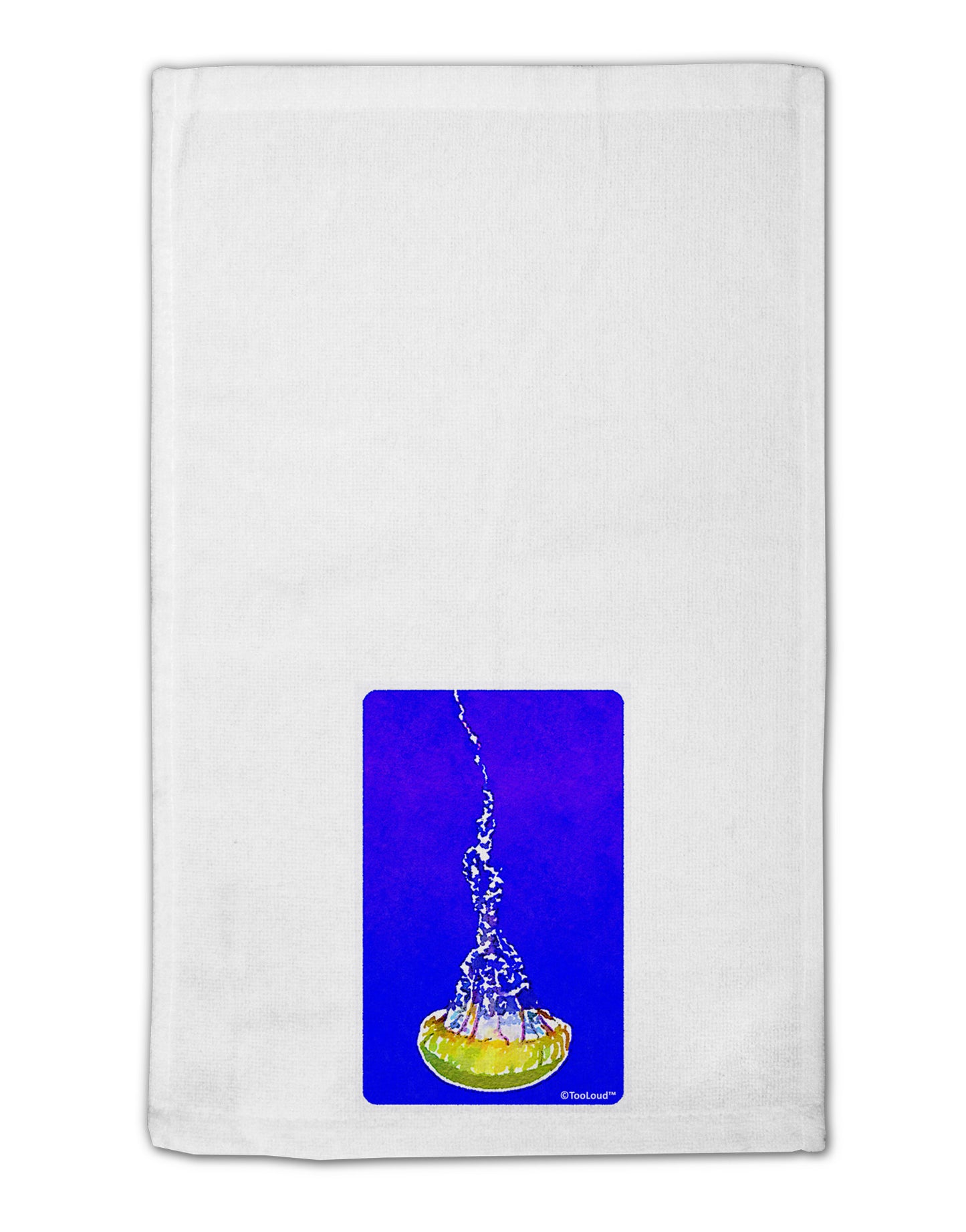 Solo Jellyfish Watercolor 11"x18" Dish Fingertip Towel-Fingertip Towel-TooLoud-White-Davson Sales