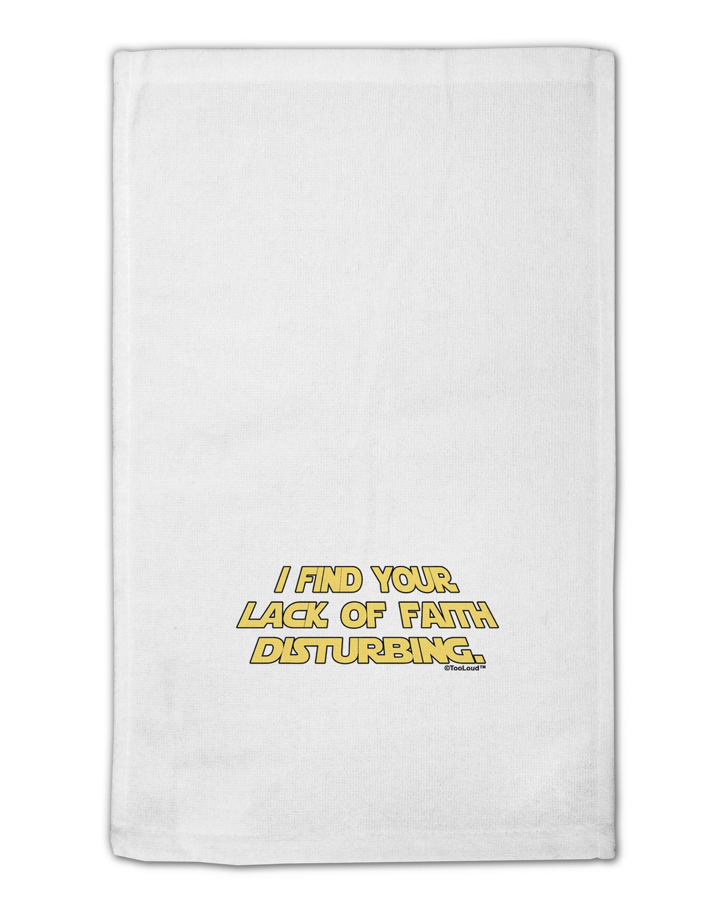 Lack of Faith 11"x18" Dish Fingertip Towel-Fingertip Towel-TooLoud-White-Davson Sales