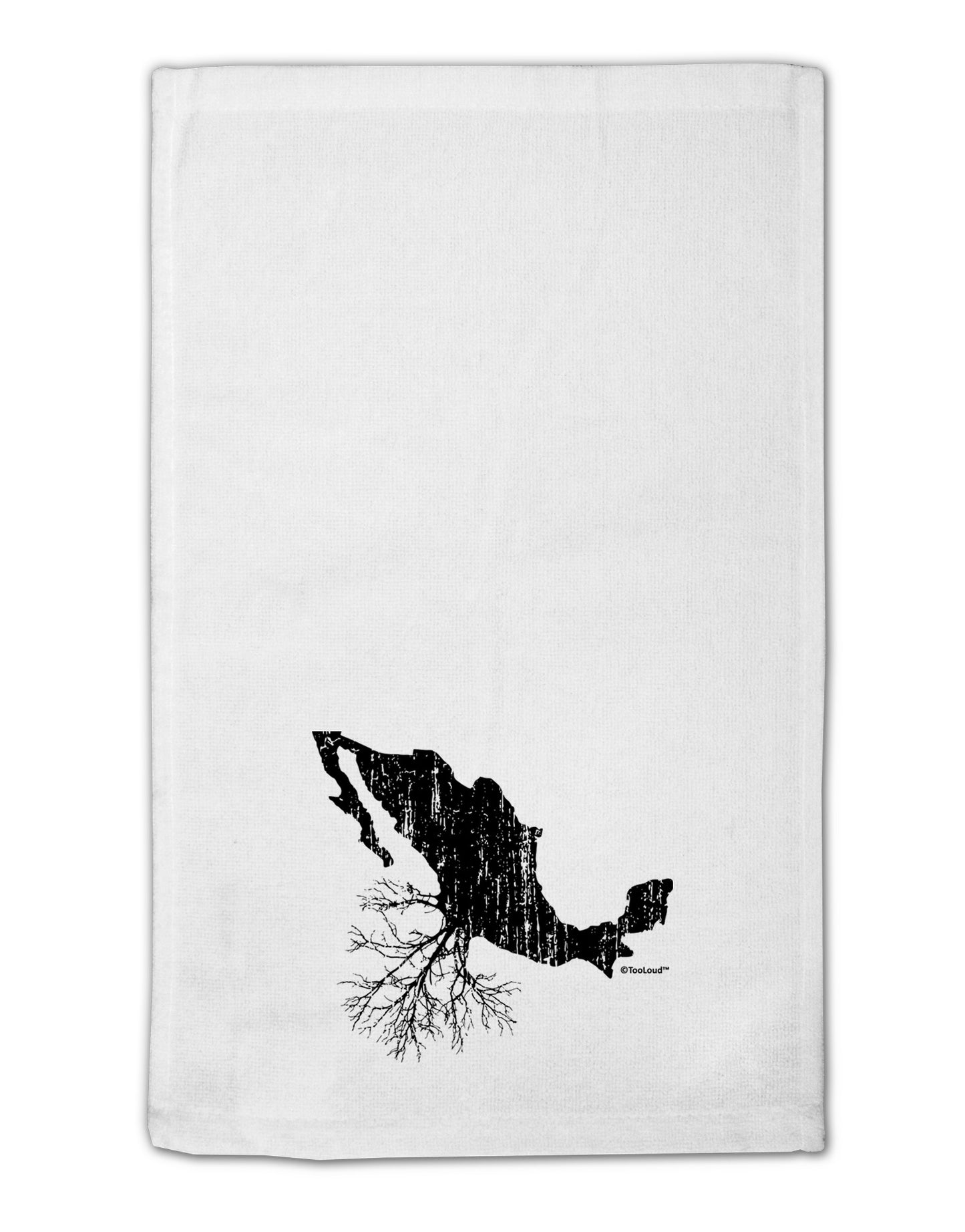 Mexican Roots Design - Distressed 11"x18" Dish Fingertip Towel by TooLoud-Fingertip Towel-TooLoud-White-Davson Sales