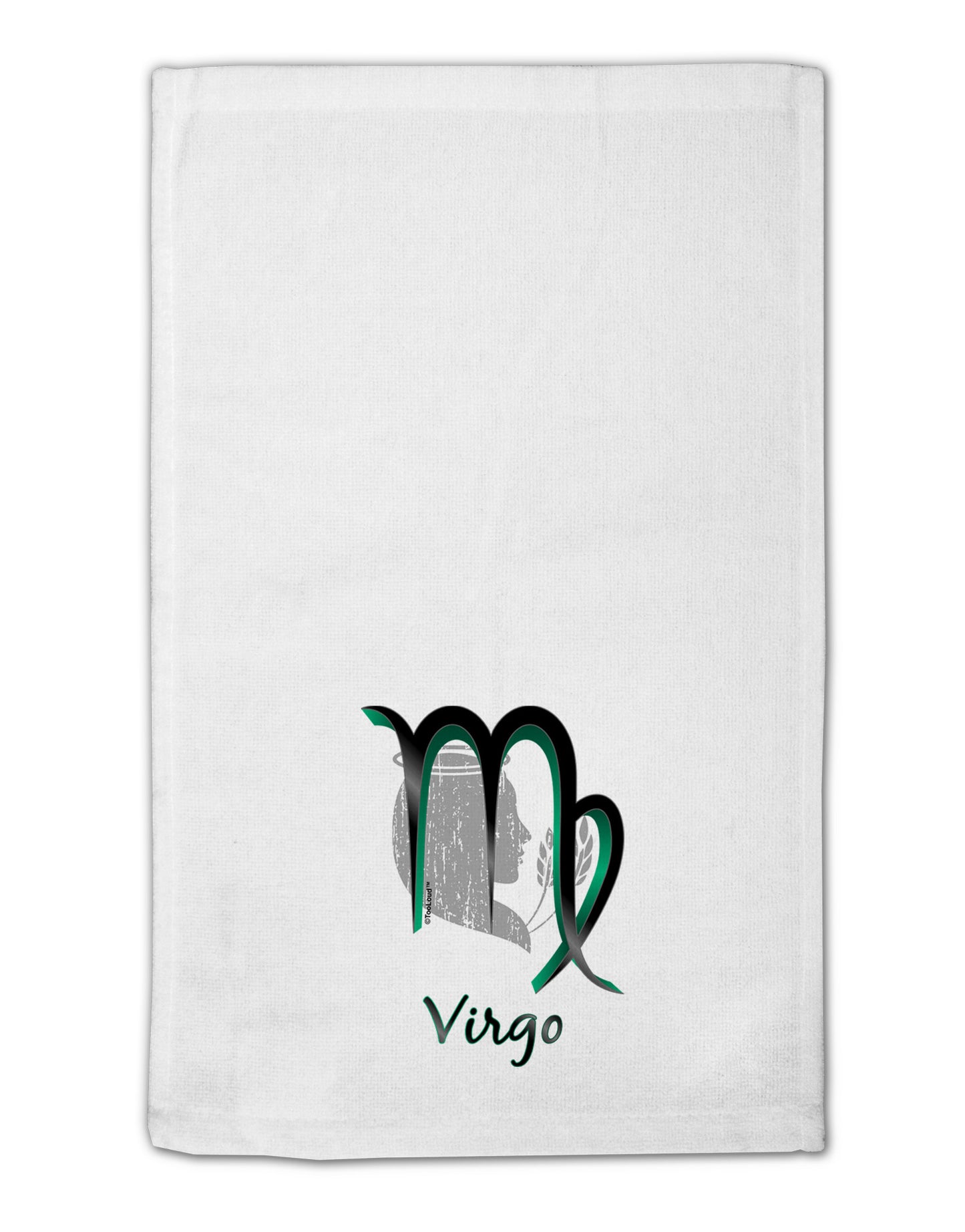 Virgo Symbol 11"x18" Dish Fingertip Towel-Fingertip Towel-TooLoud-White-Davson Sales